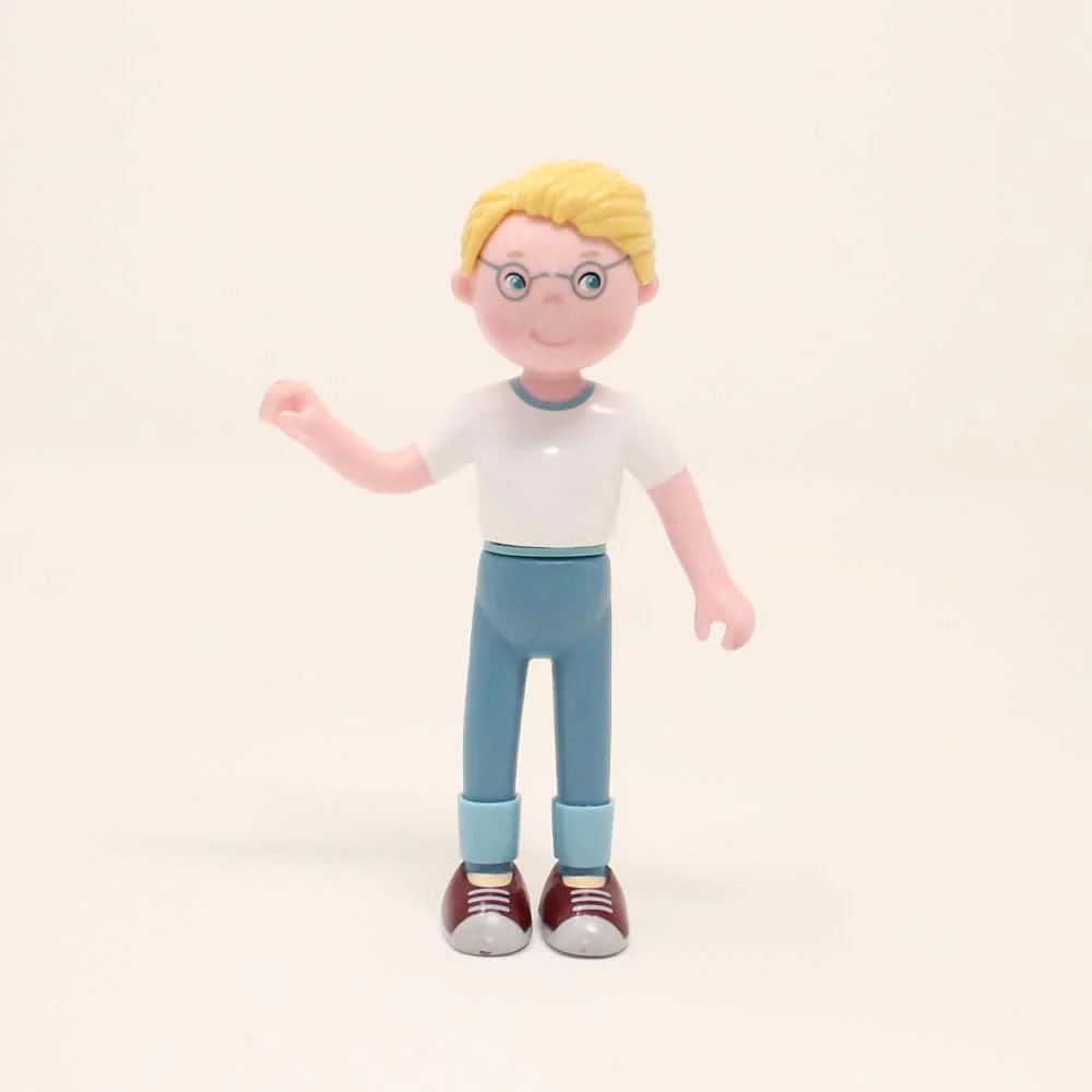 Little Friends Doctor Andreas Bendable Doll with Removable Lab Coat
