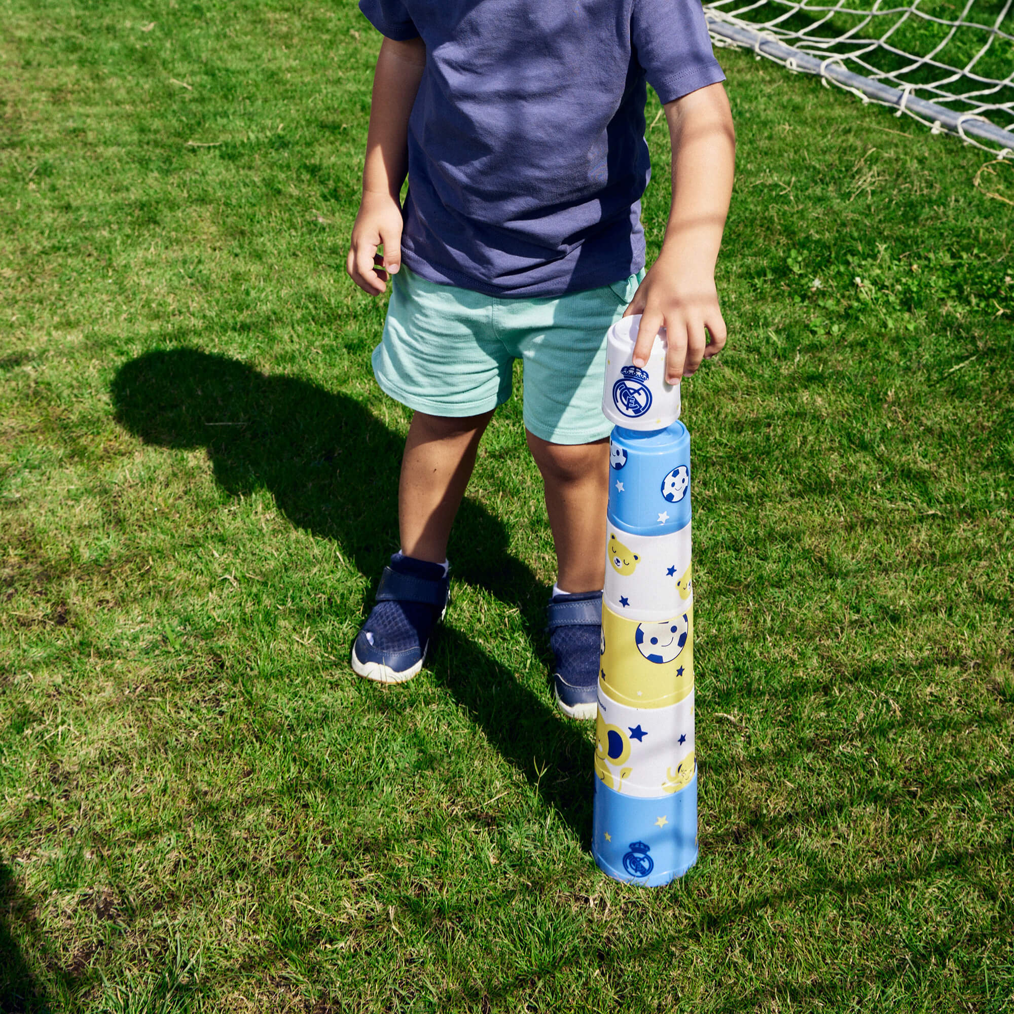 Real Madrid Stacking Cups for Babies and Toddlers 0-3
