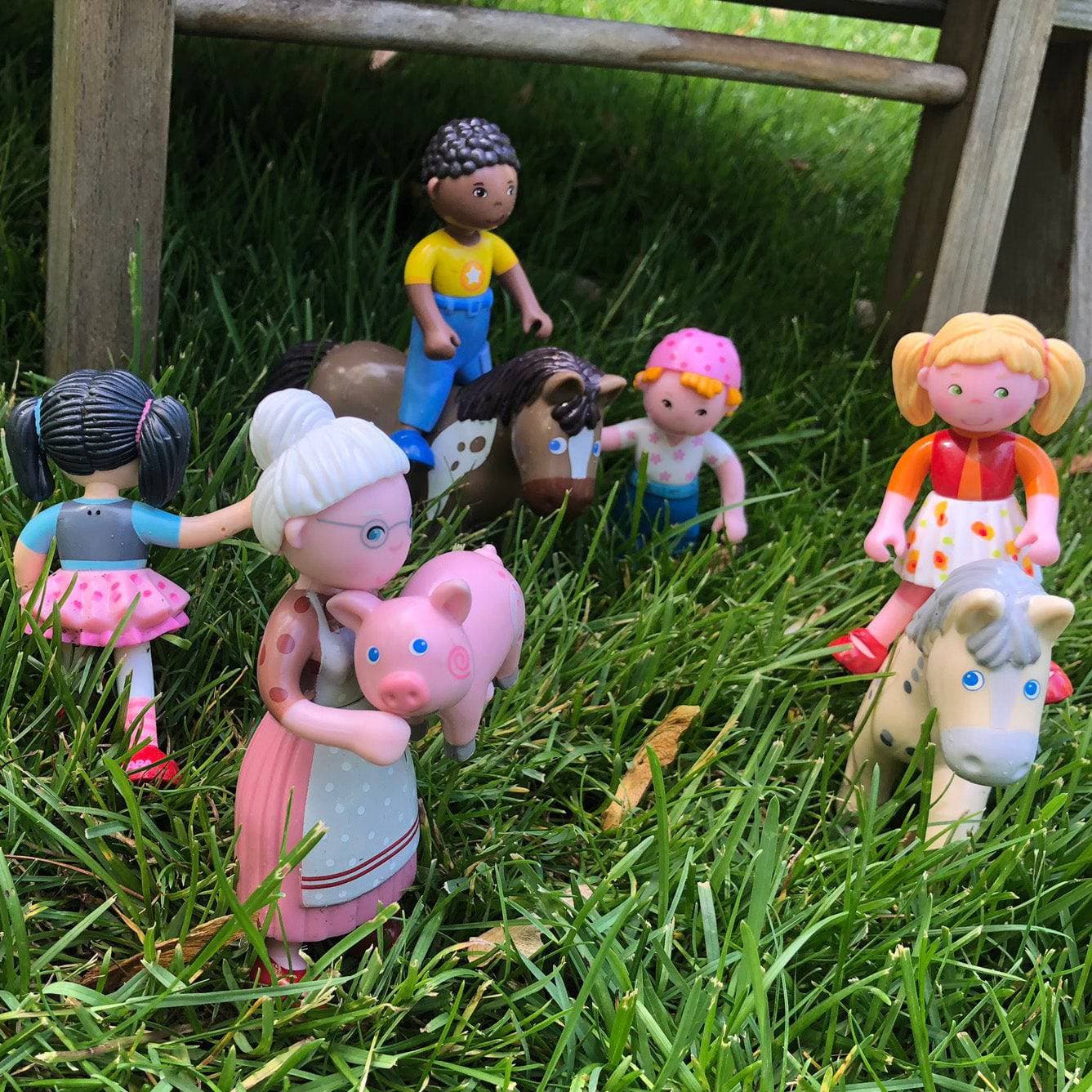 Little Friends Erik Doll in Yellow Shirt and Blue Jeans