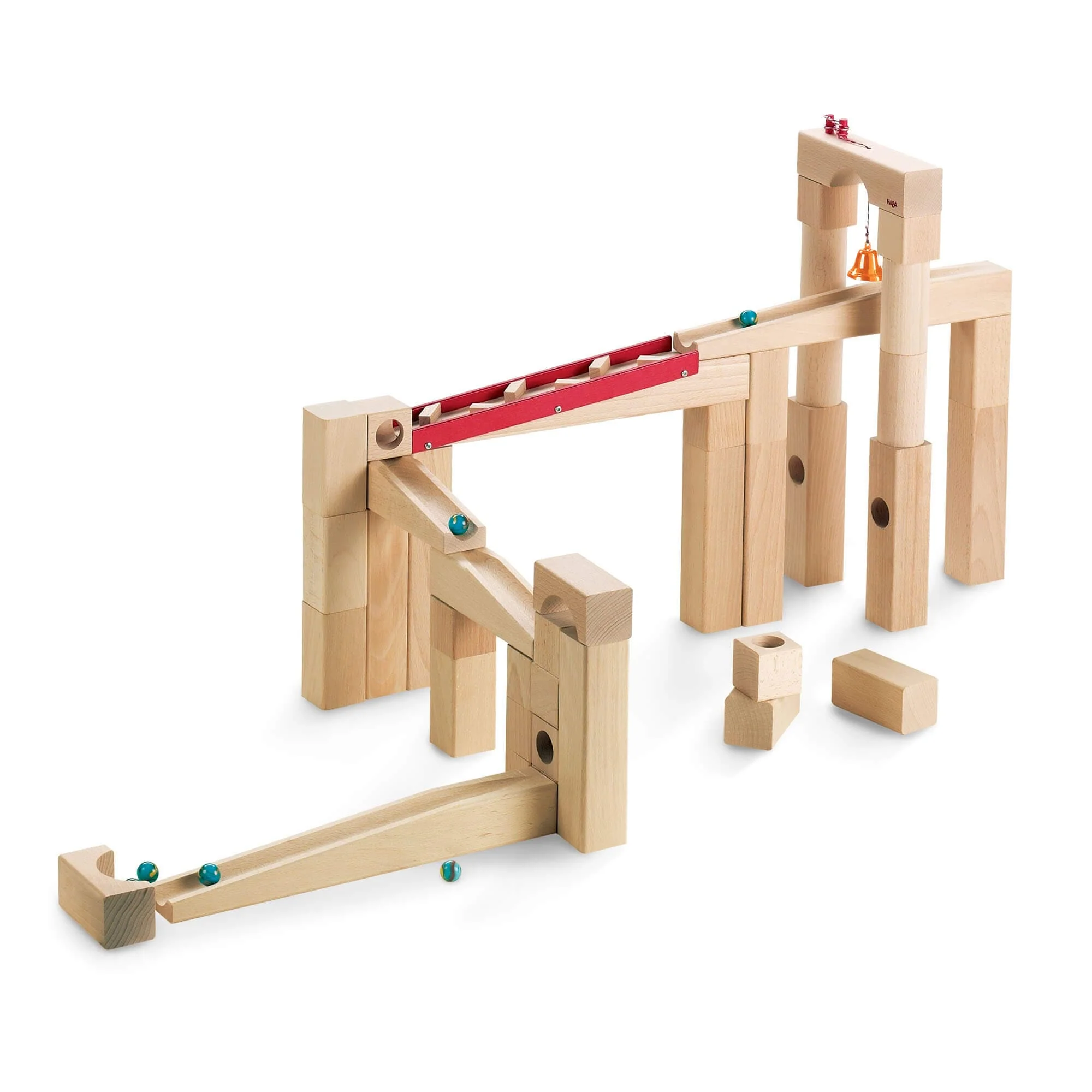HABA Marble Run Large Set Wooden Building Toy for Kids