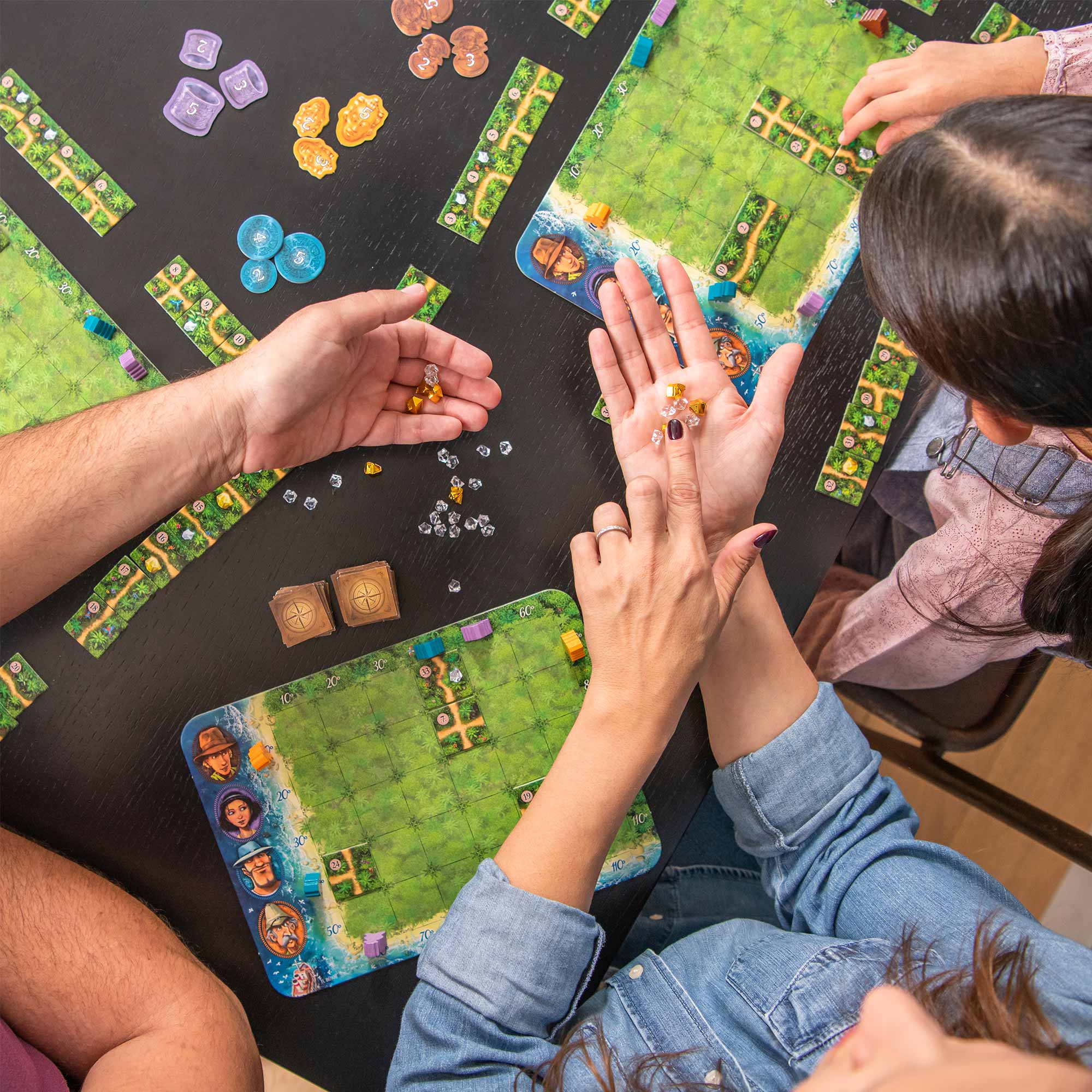 Karuba Tile Laying Puzzle Game for 2-4 Players