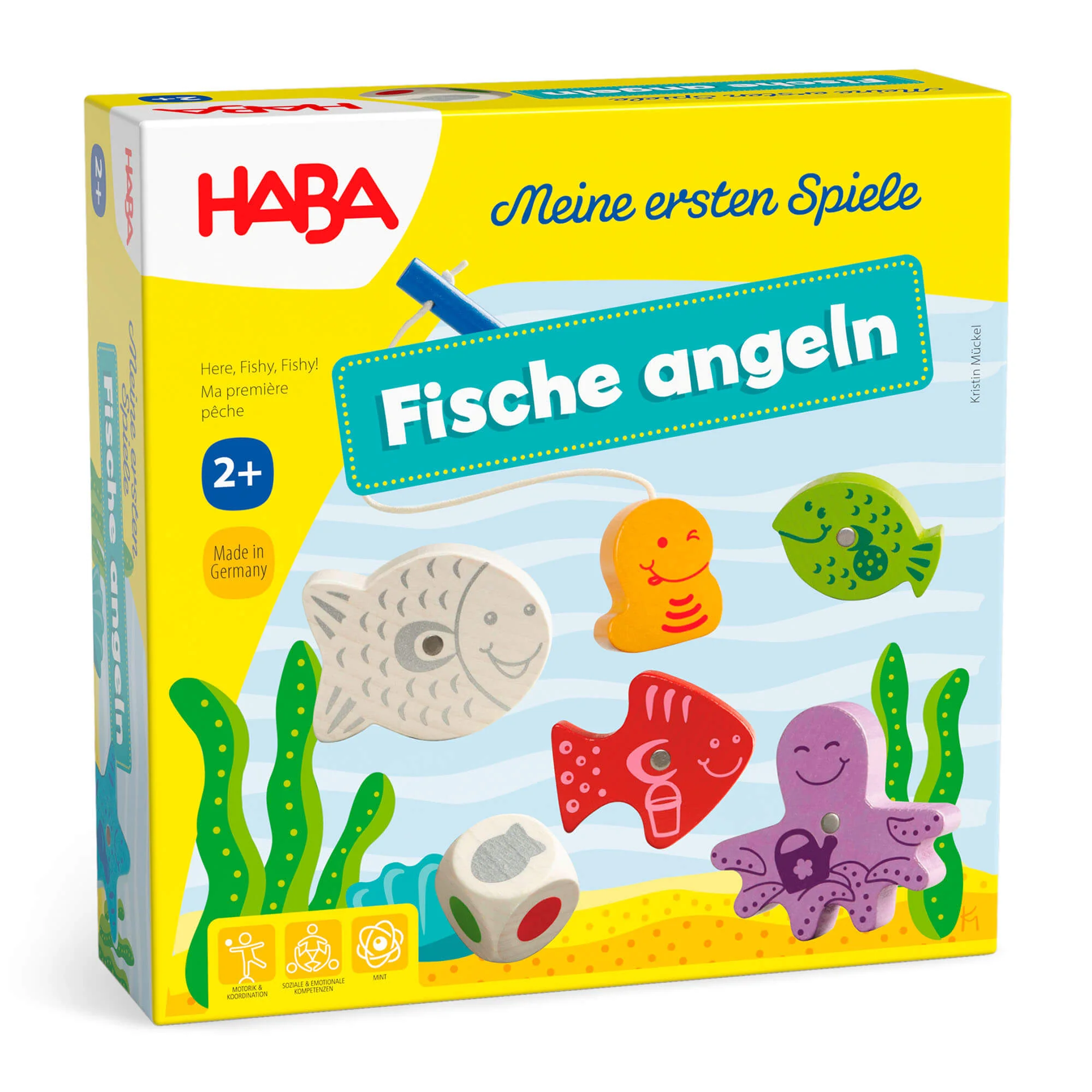 Here, Fishy, Fishy German Version Very First Game for Ages 2+