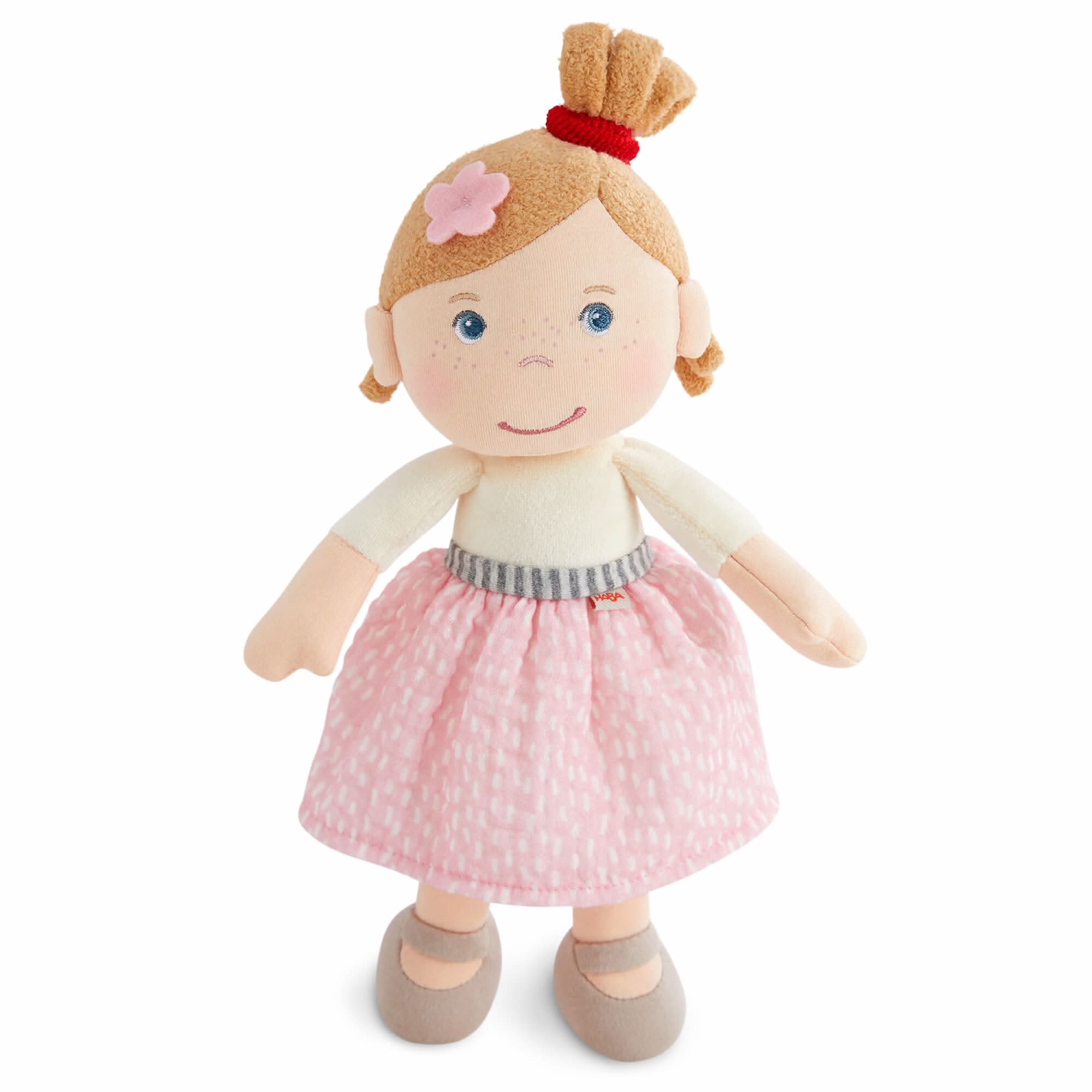 Snug Up Doll Lauren with Pink Skirt and Gray Mary Jane Shoes