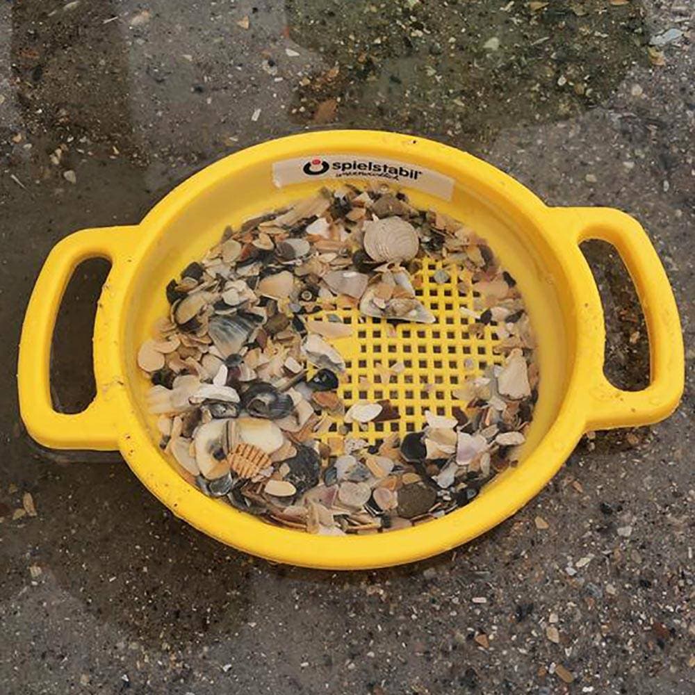 Spielstabil Sand Toys Bundle with Bucket, Scoops and Sieve