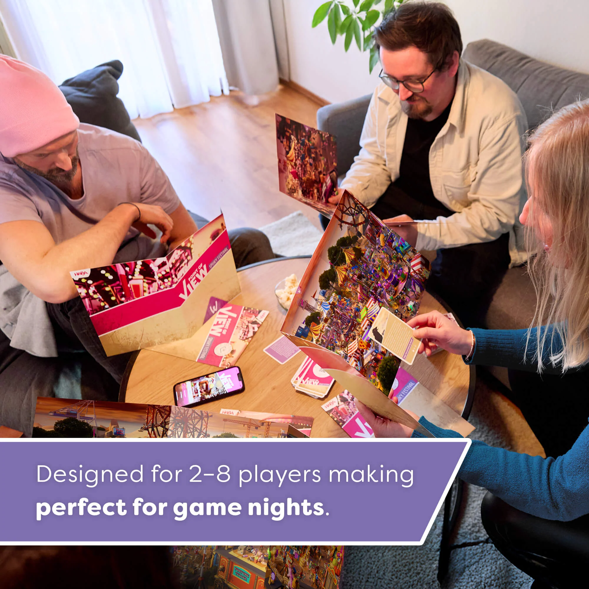 Point of View: Spooky Festival Cooperative Mystery Game for 2-8 Players