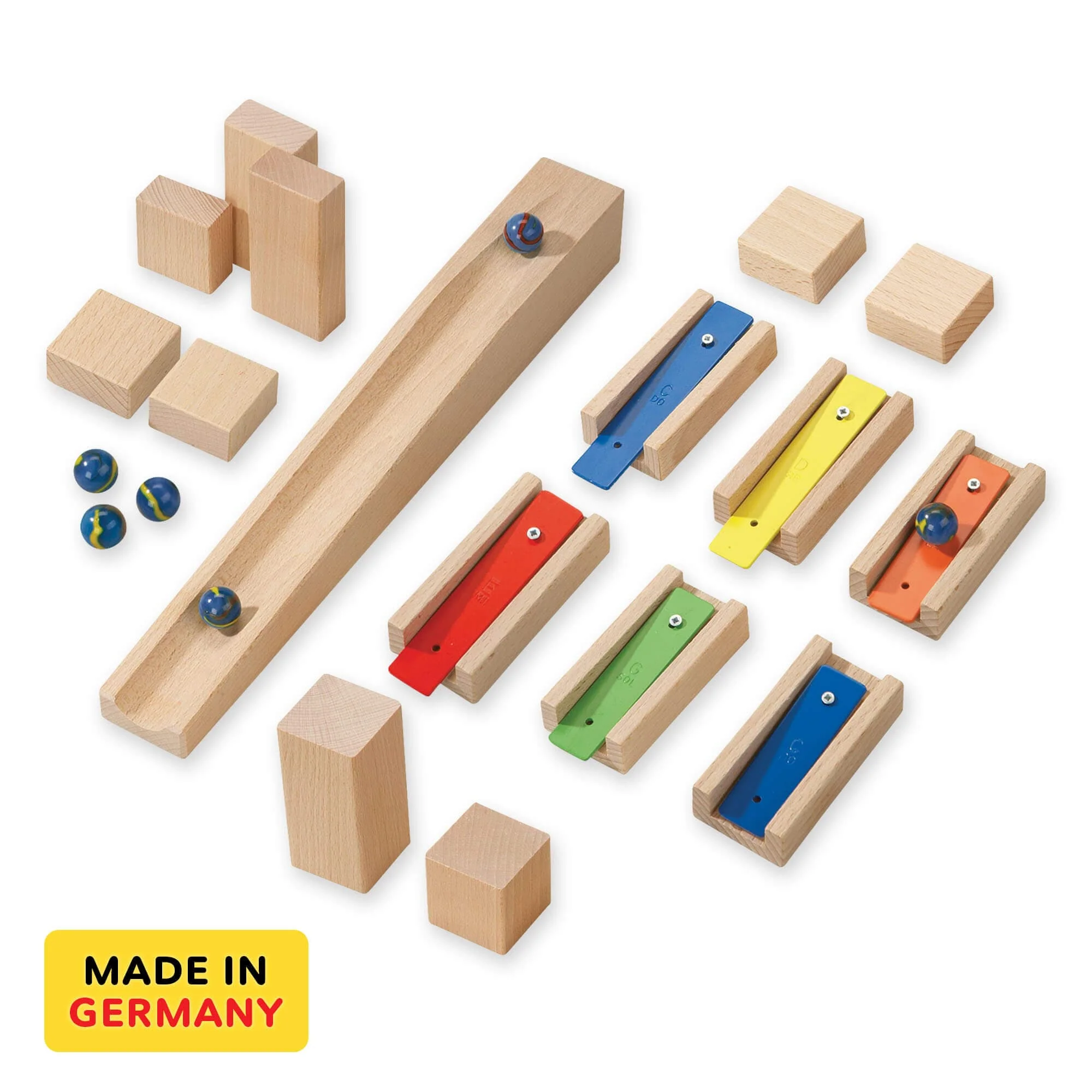 Musical Steps Marble Run Add On with Tuned Blocks