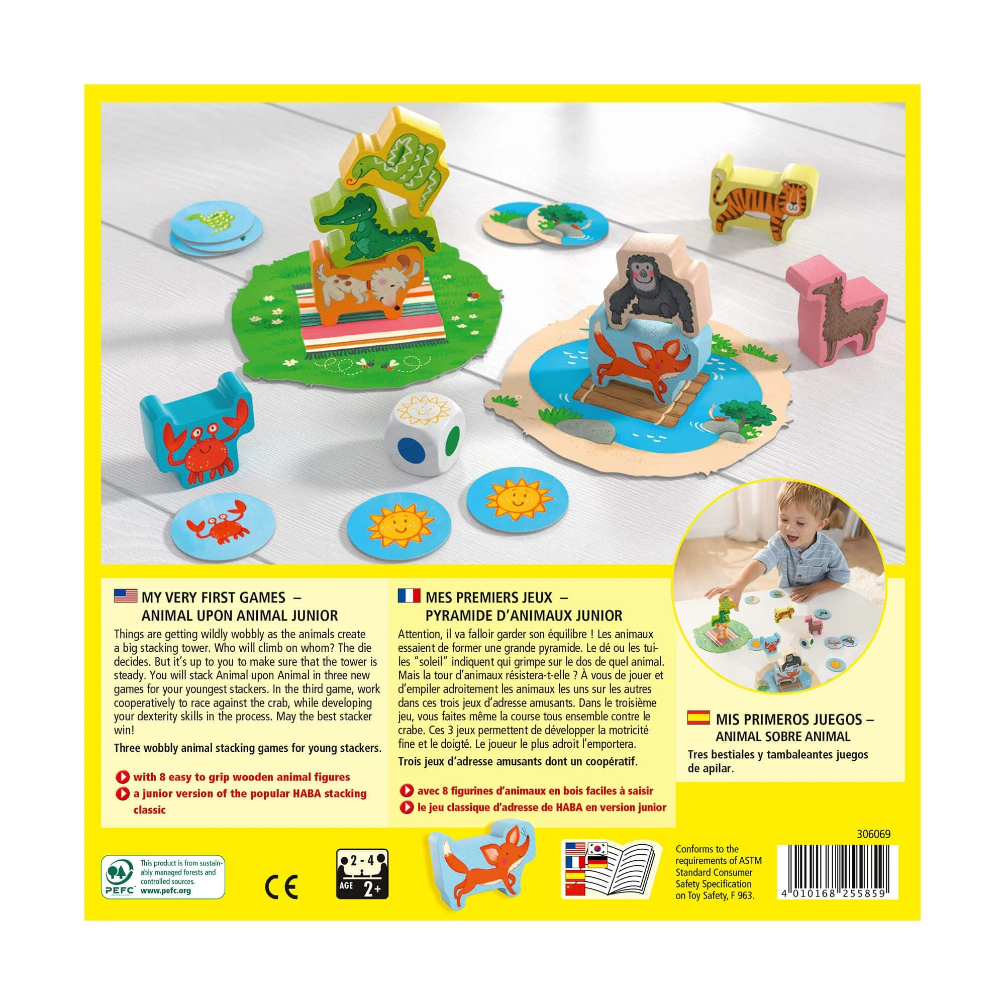 My Very First Games Animal Upon Animal Junior Stacking Game