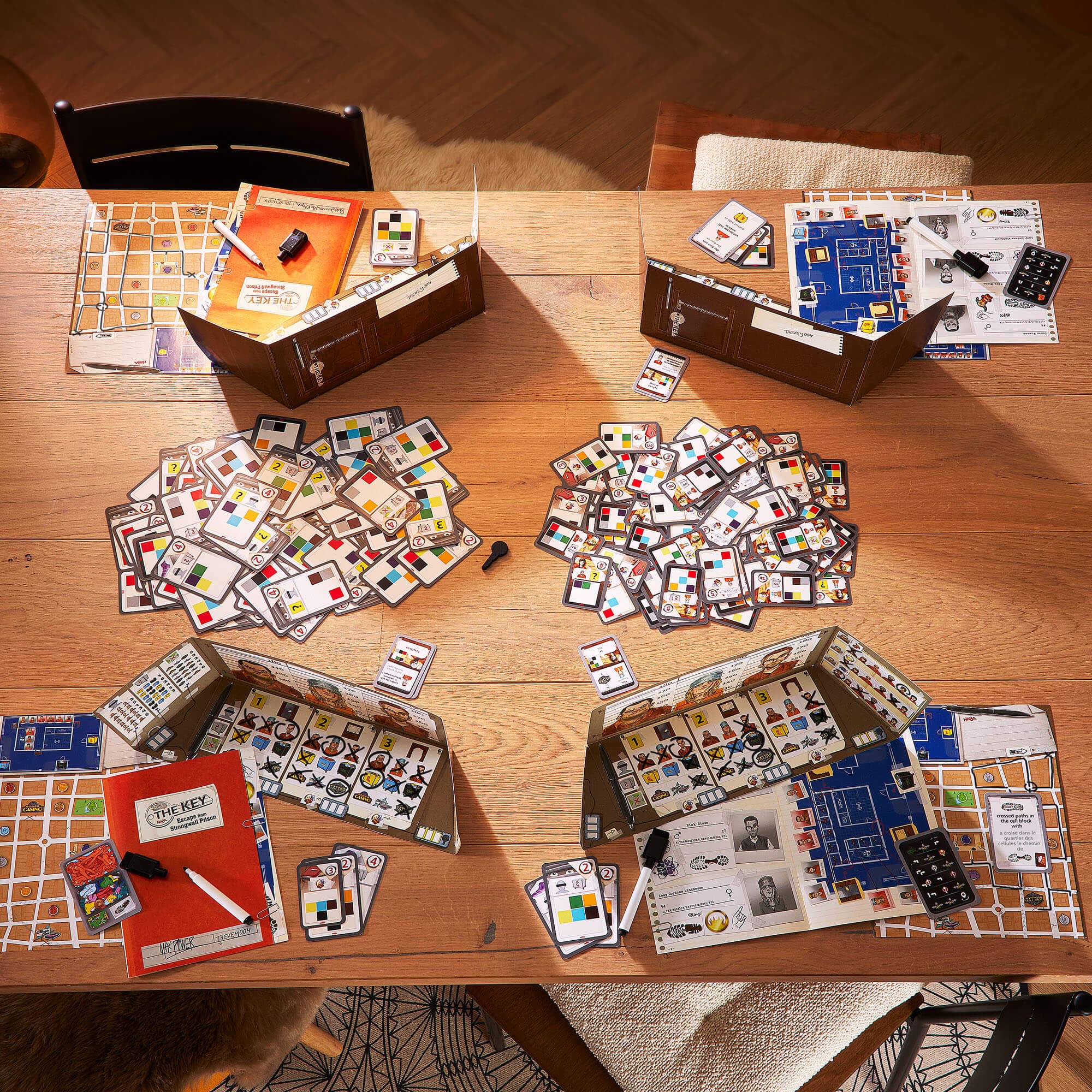 The Key Escape from Strongwall Prison Deduction Game