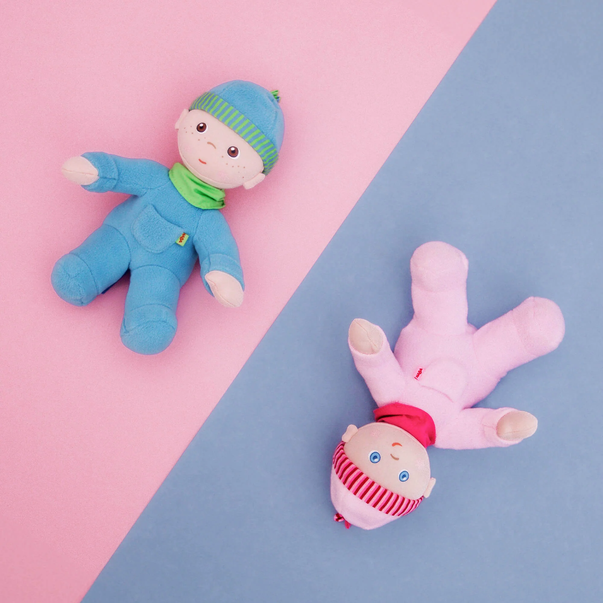 My First Baby Doll Bundle: Two Soft Snug Up Dolls, Luis and Luisa
