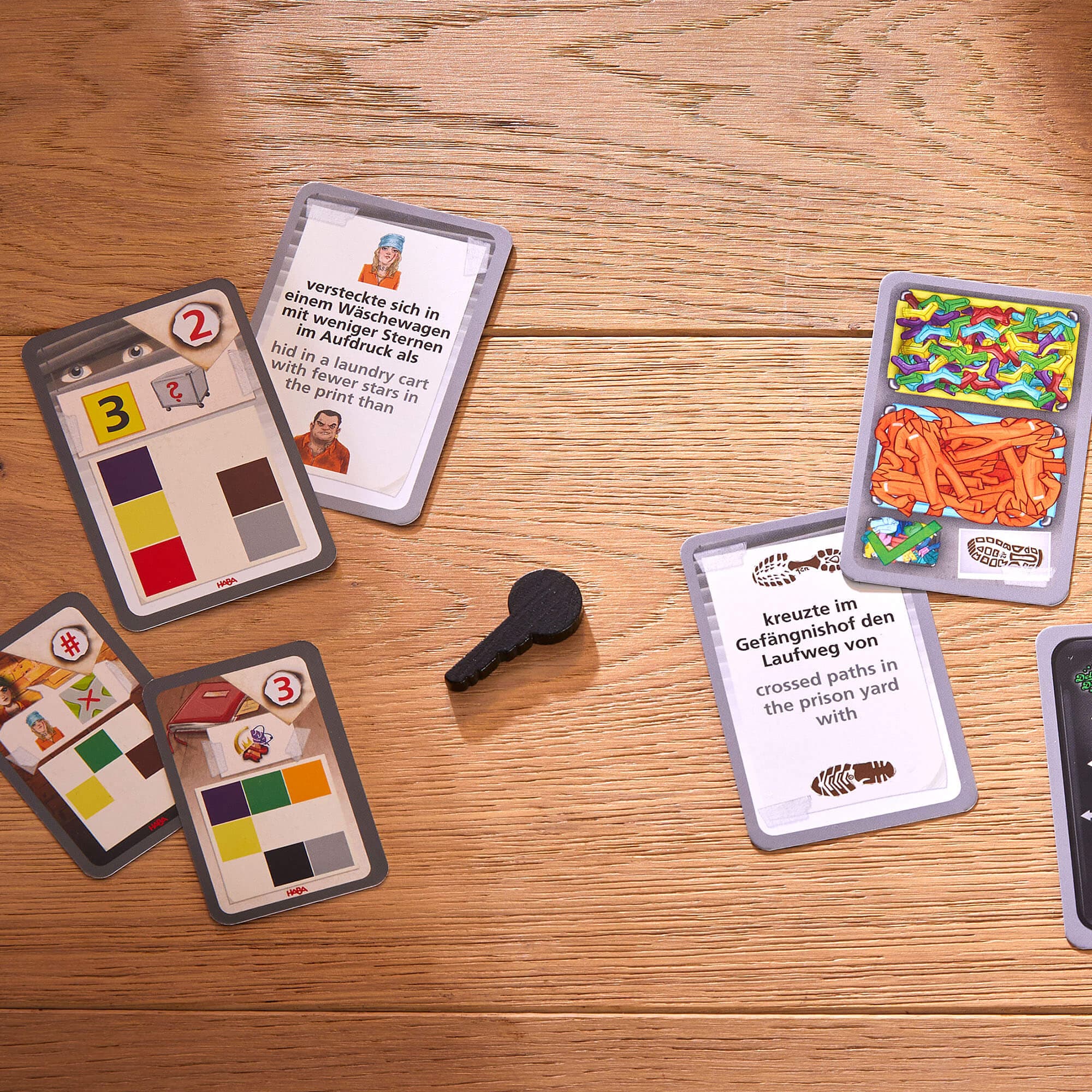 The Key Escape from Strongwall Prison Deduction Game