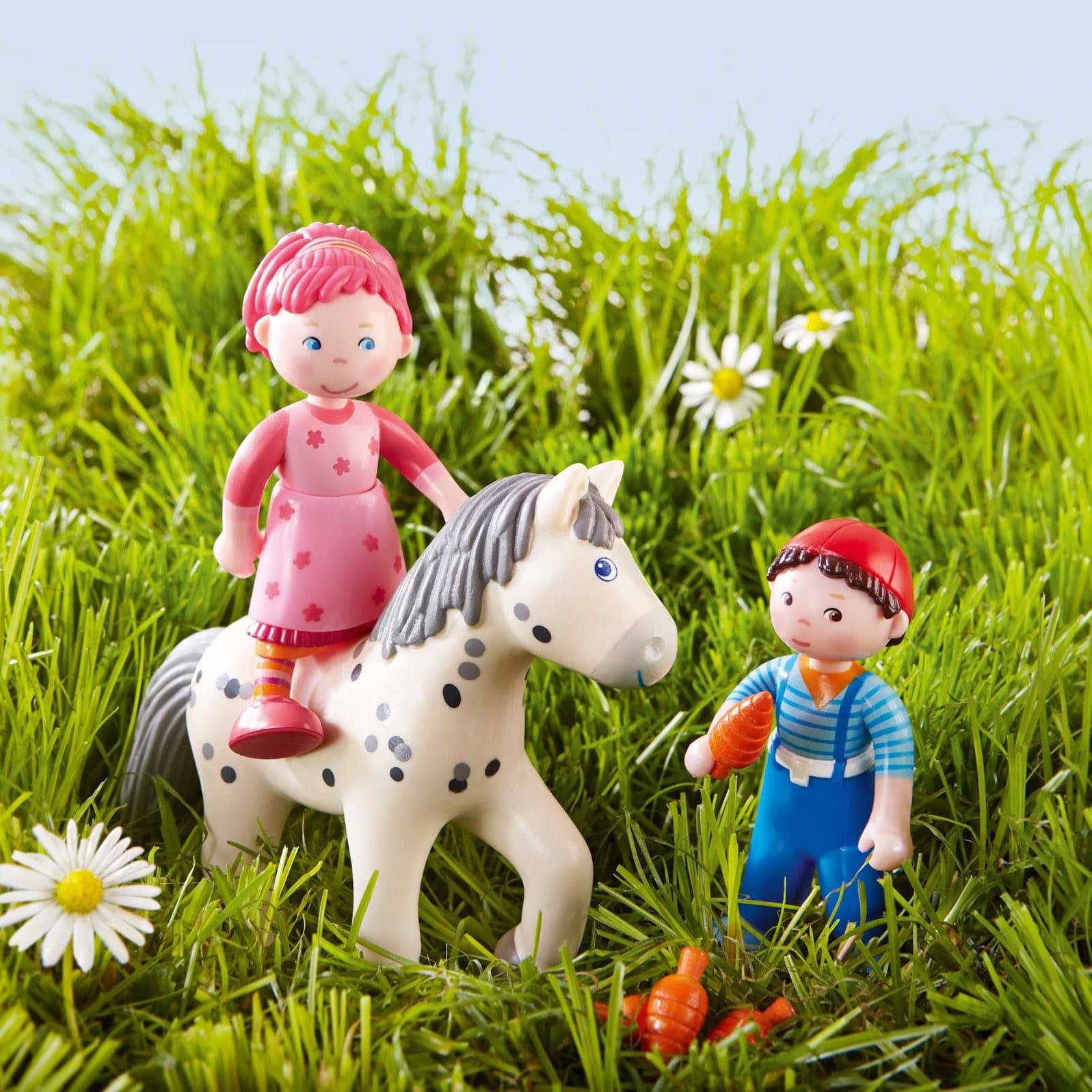 HABA Little Friends Matze Bendy Doll for Dollhouse Play