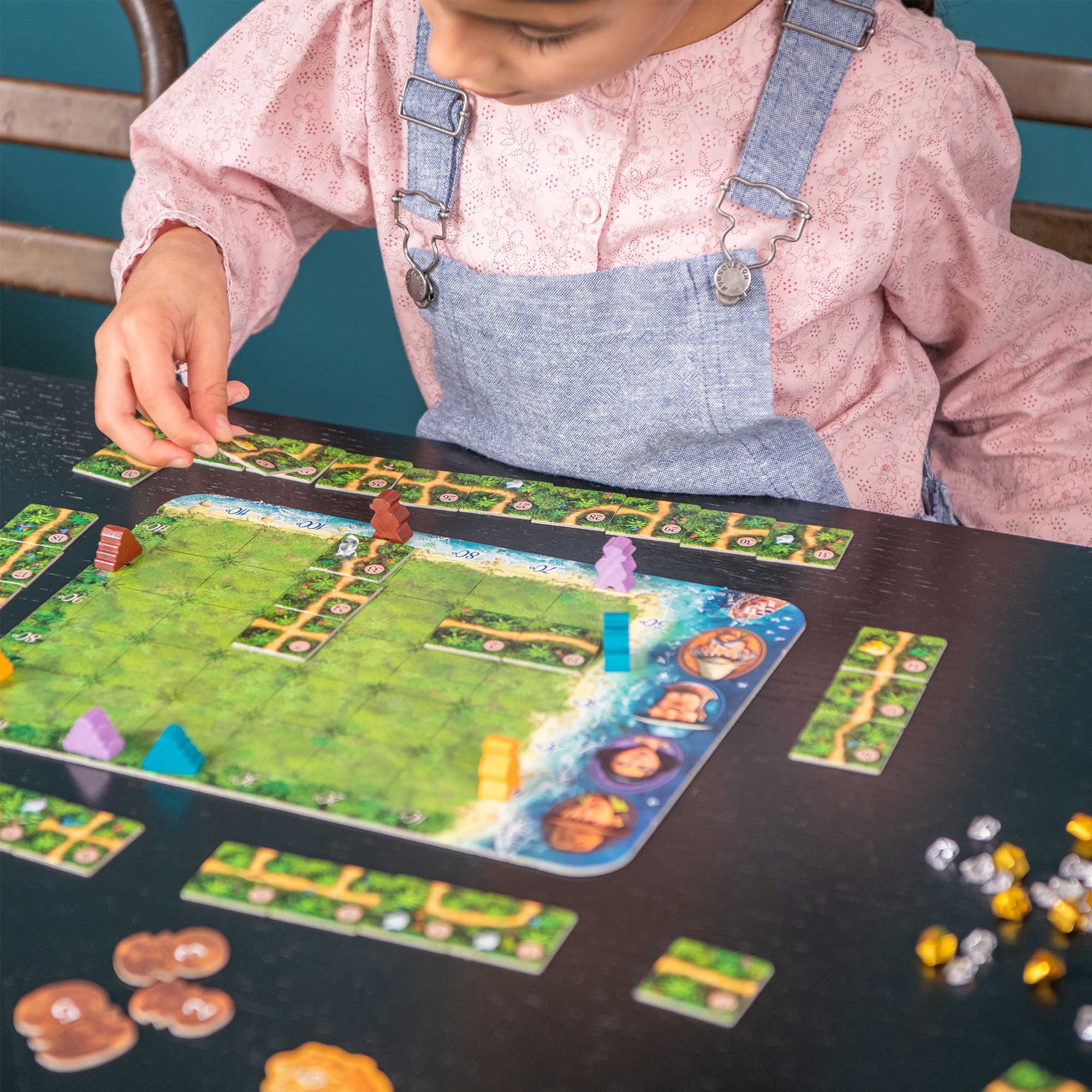 Karuba Tile Laying Puzzle Game for 2-4 Players