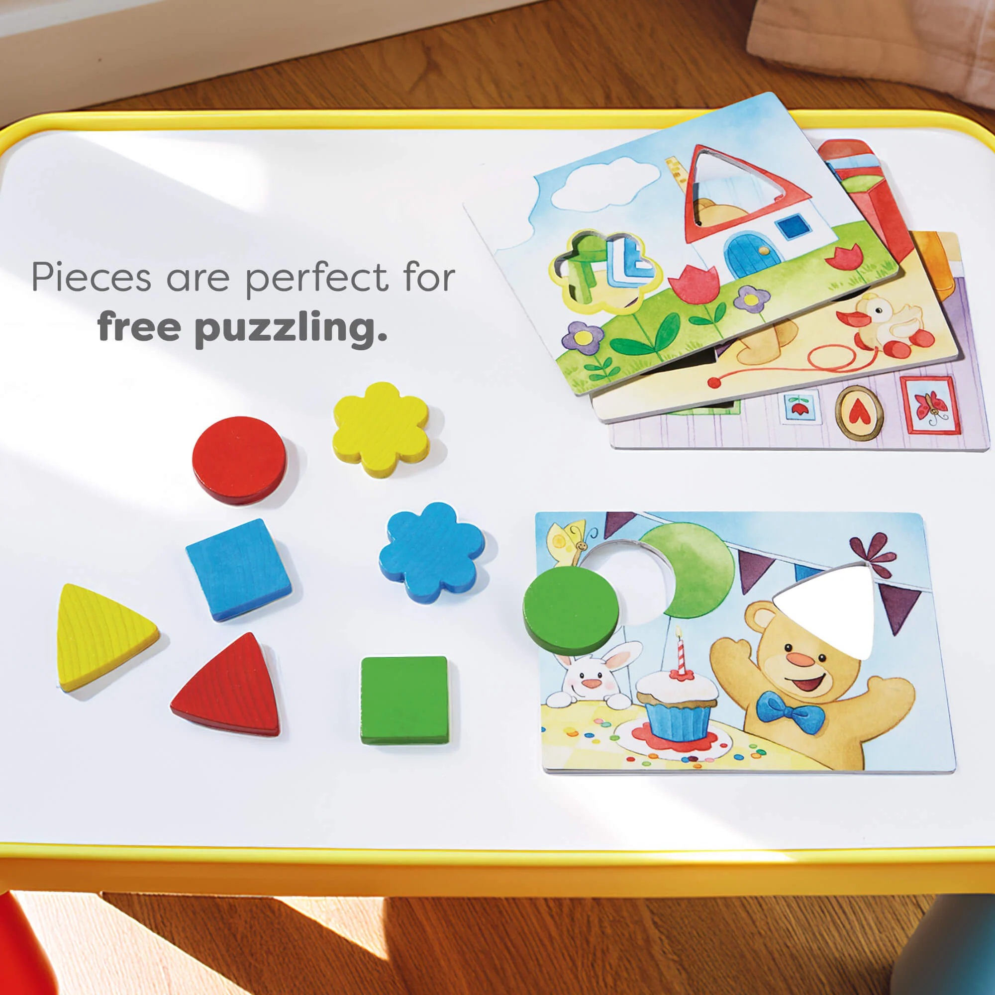 My Very First Games - Teddy's Colors and Shapes Toddler Board Game