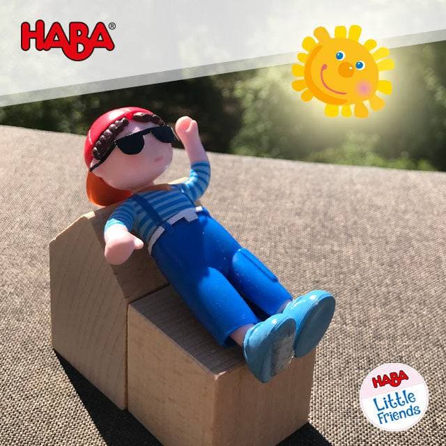 HABA Little Friends Matze Bendy Doll for Dollhouse Play