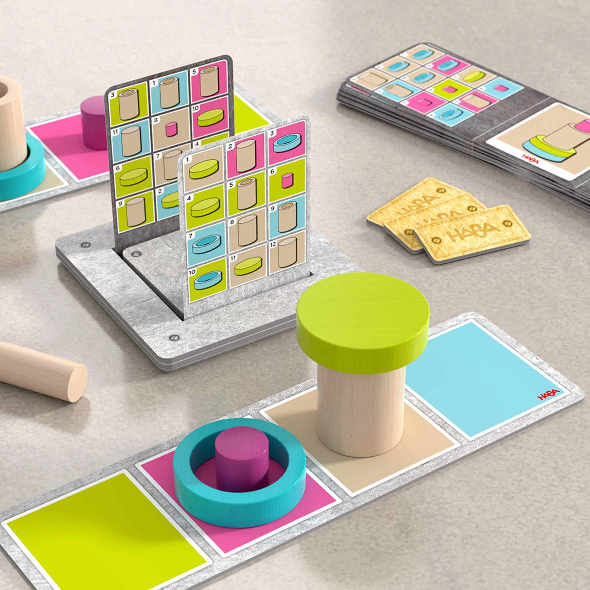 Fast Factory Family Game Team Assembly Challenge with Punch Press