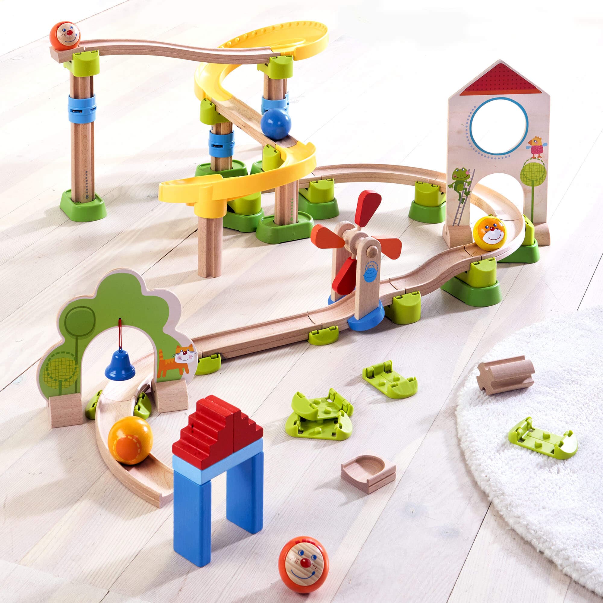 Kullerbü All Around Town Bundle Ball Track Set for Toddlers