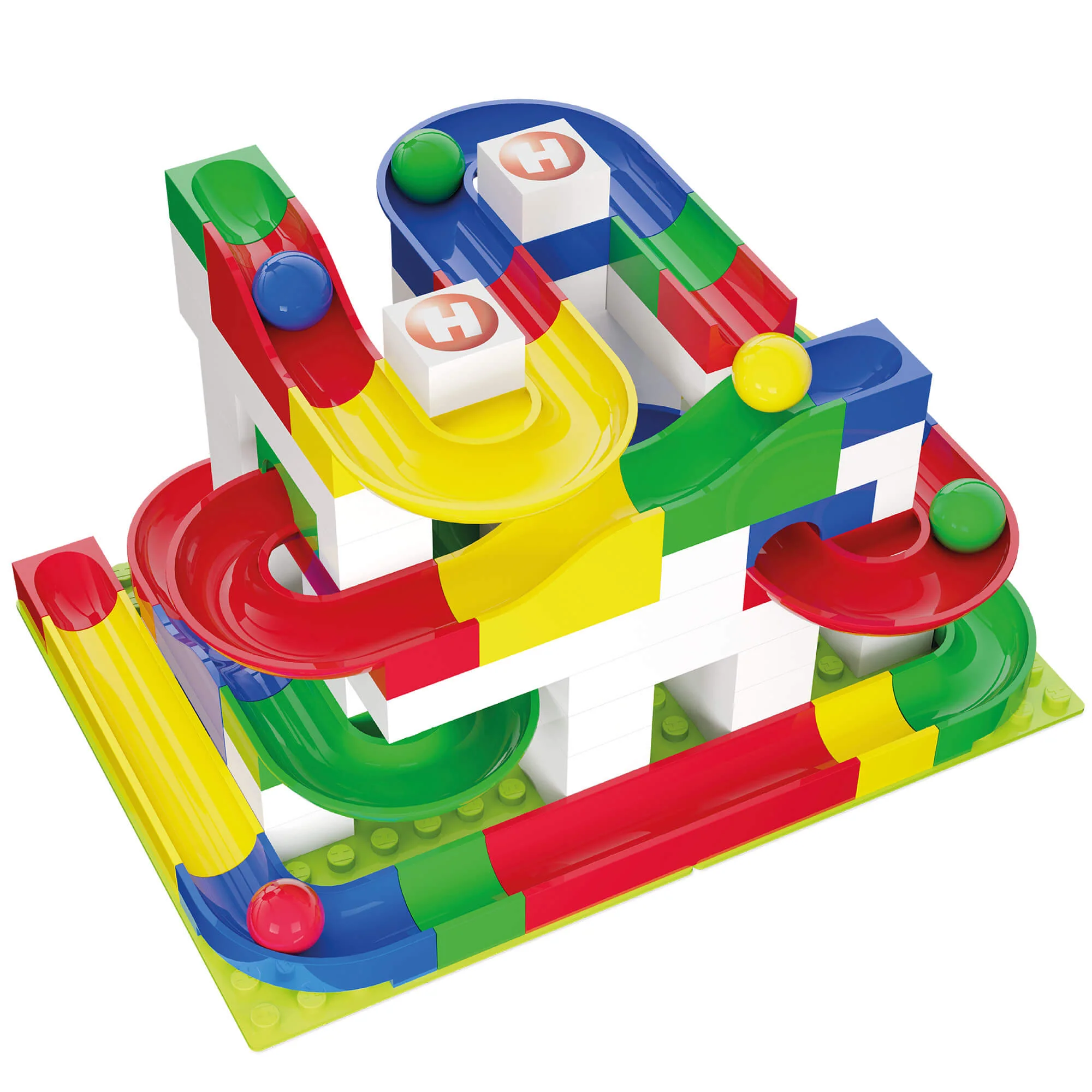 Hubelino Basic Building Box Marble Run Kit