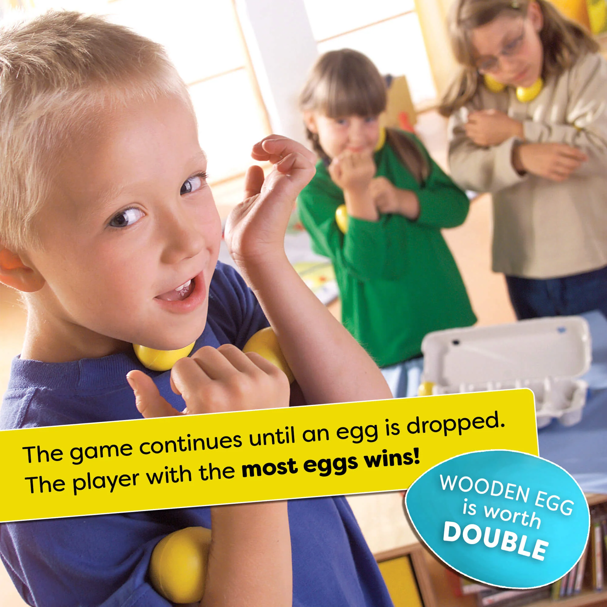 Dancing Eggs Movement and Balancing Party Game for 2-4 Players