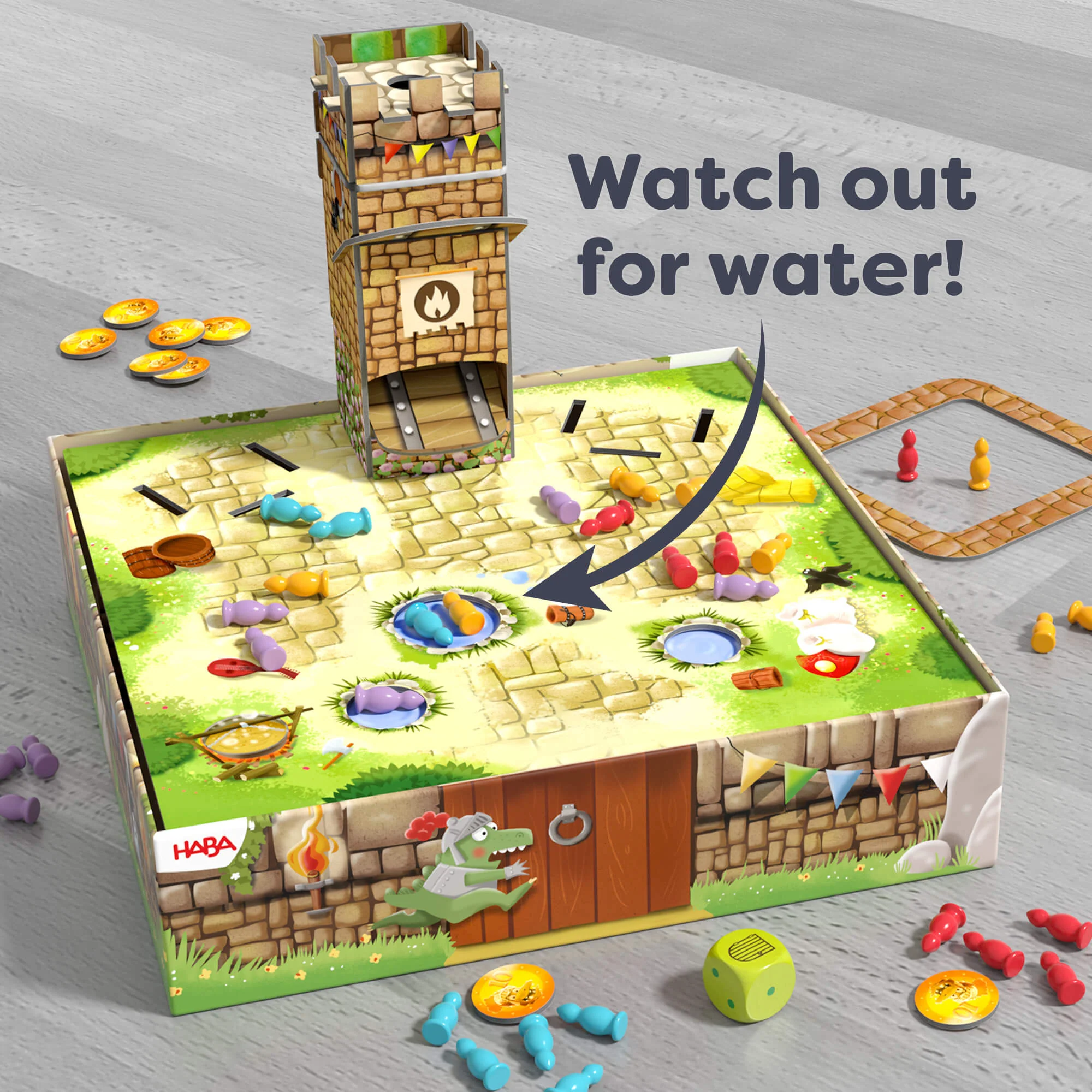 Knuckling Knights Dragon Spectacle Family Game for Kids