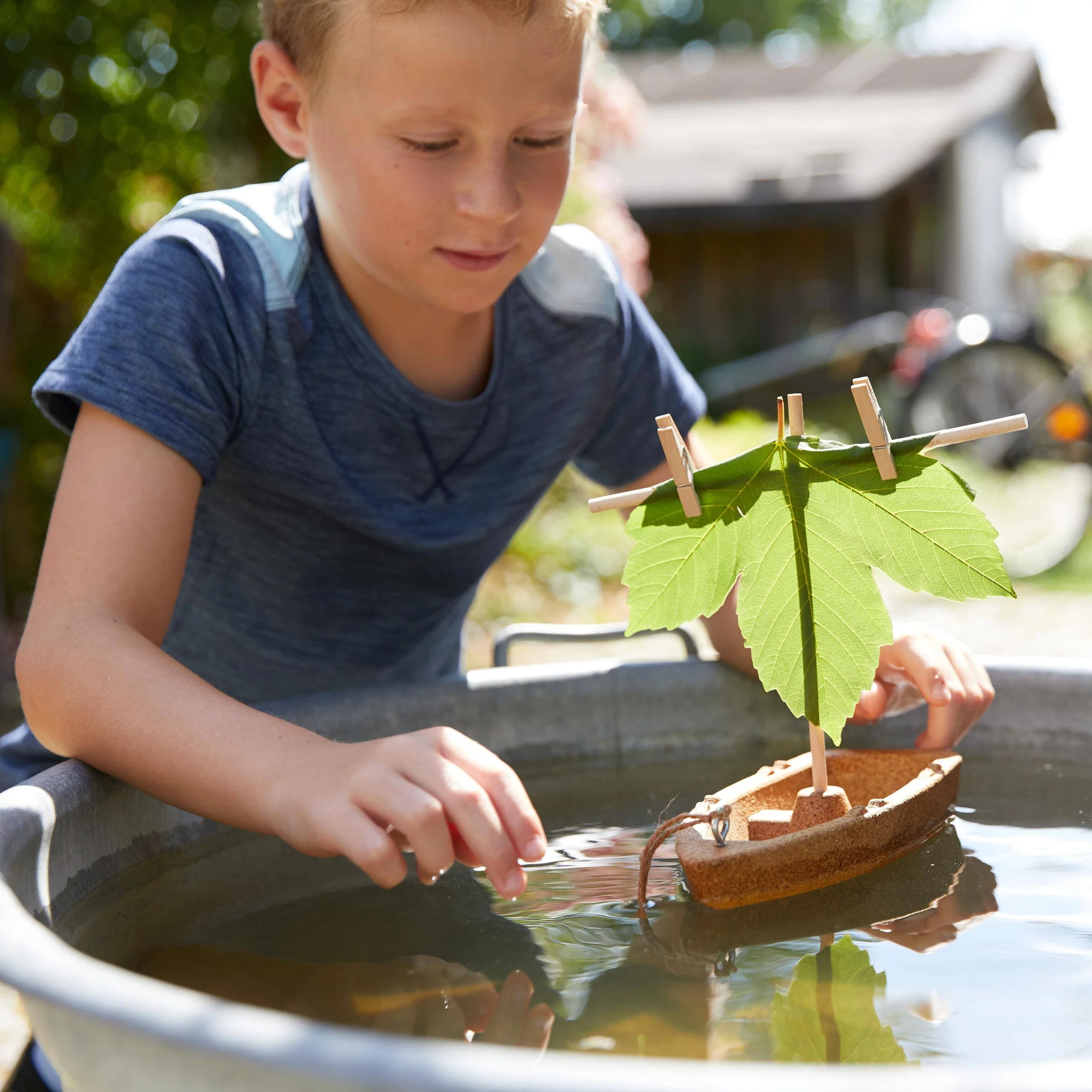 Terra Kids Cork Boat DIY Activity Kit for Young Builders
