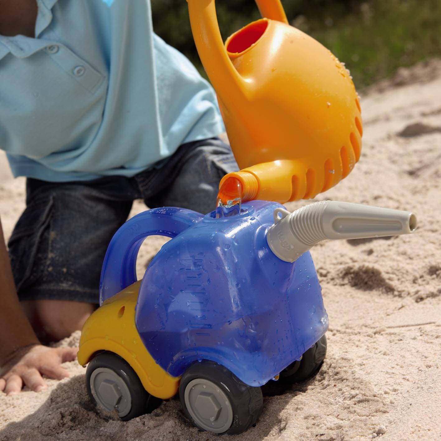 Sand Play Tanker Truck with Funnel for Beach and Sandbox Play