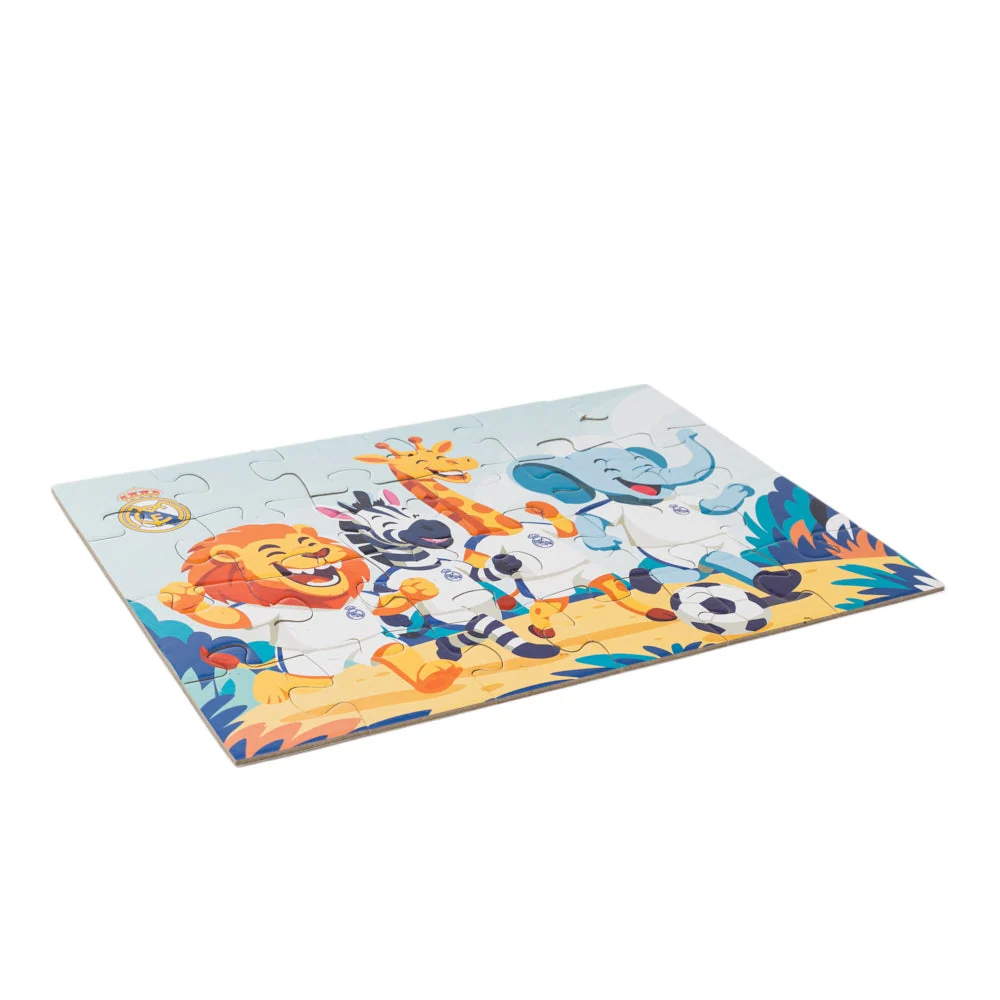 Real Madrid 24-Piece Puzzle for Young Soccer Fans