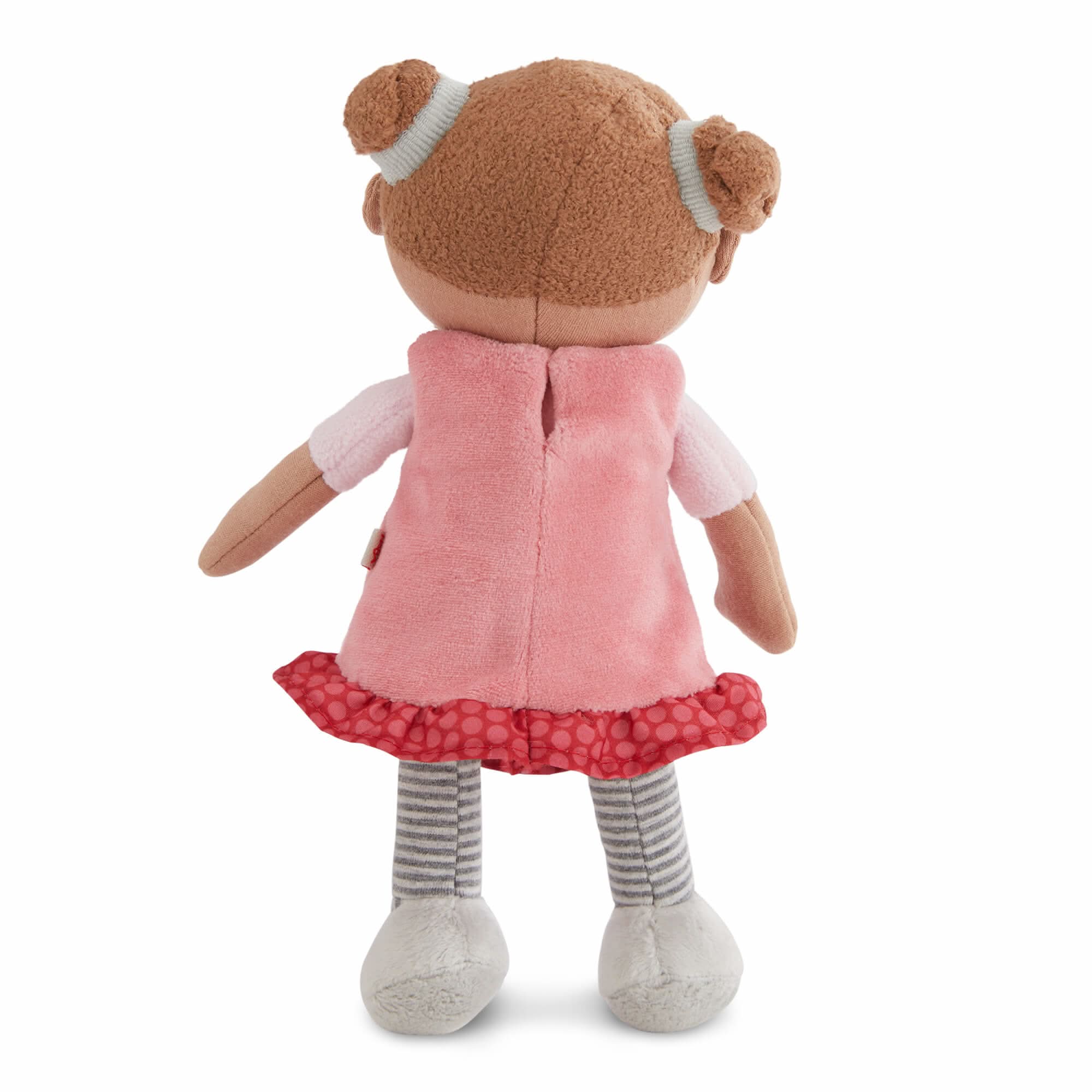 Camilla Snug Up Doll with Pink Dress and Striped Tights