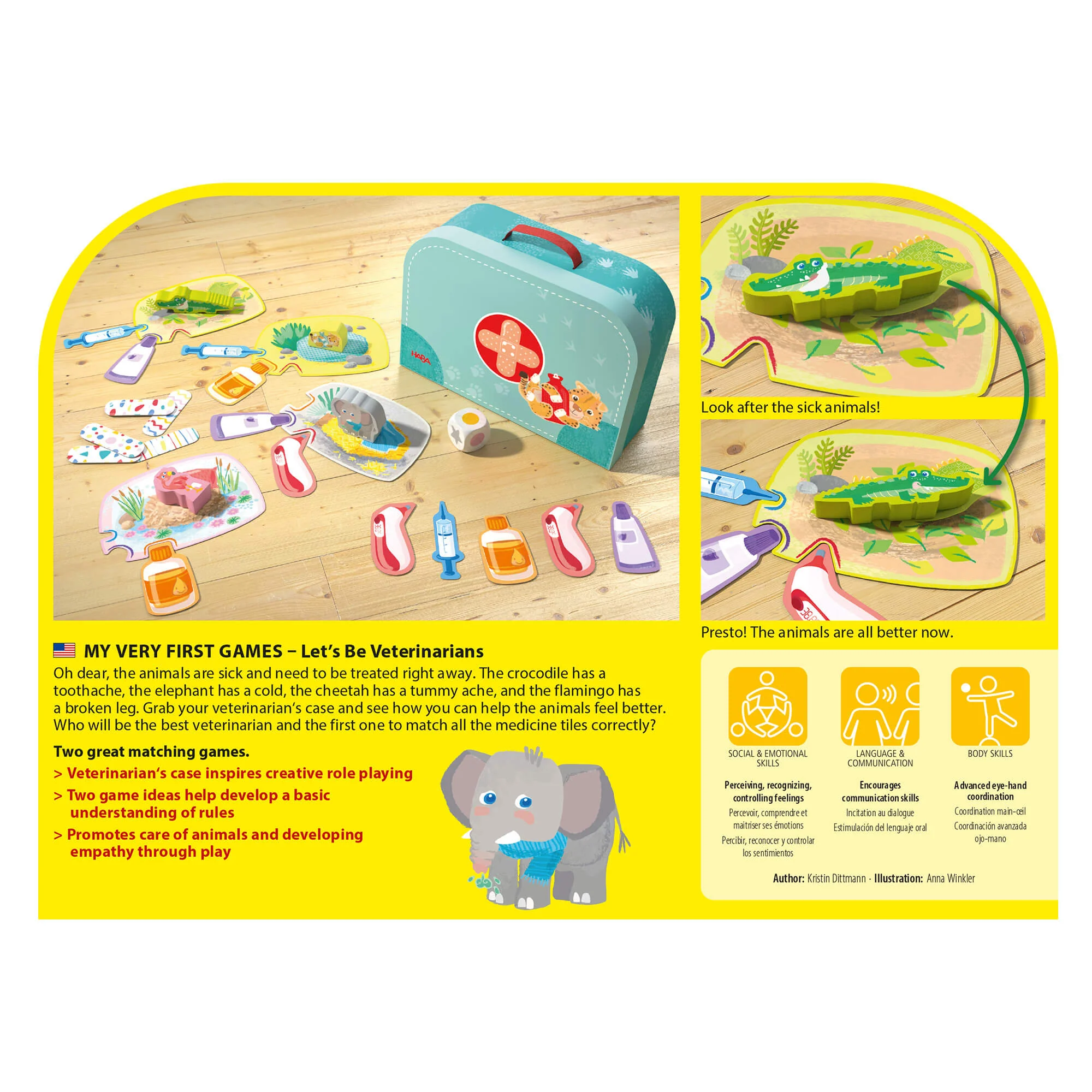 My Very First Games Let's Be Veterinarians Toddler Game