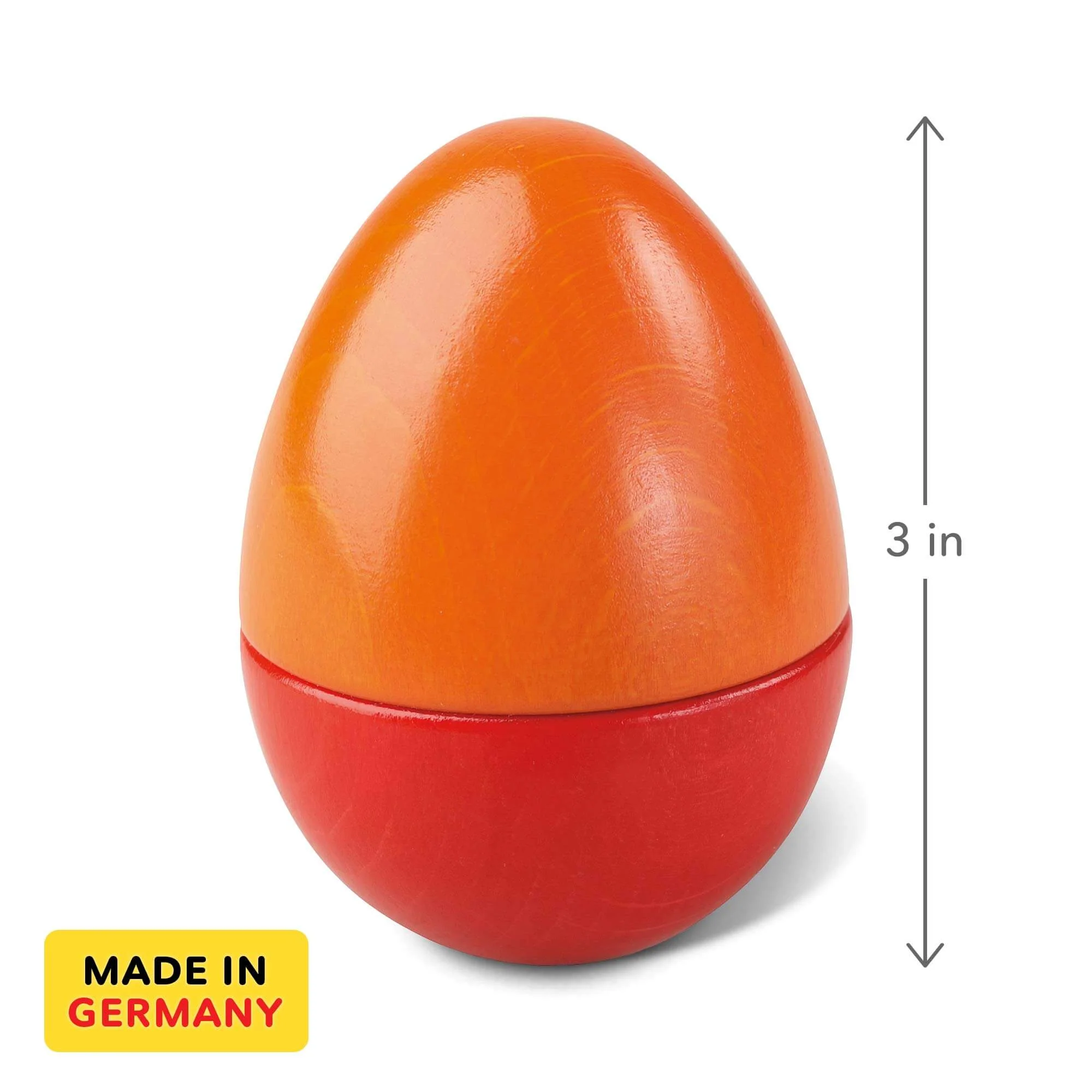 HABA Fun with Sounds Wooden Eggs Sensory Toy Set of Five