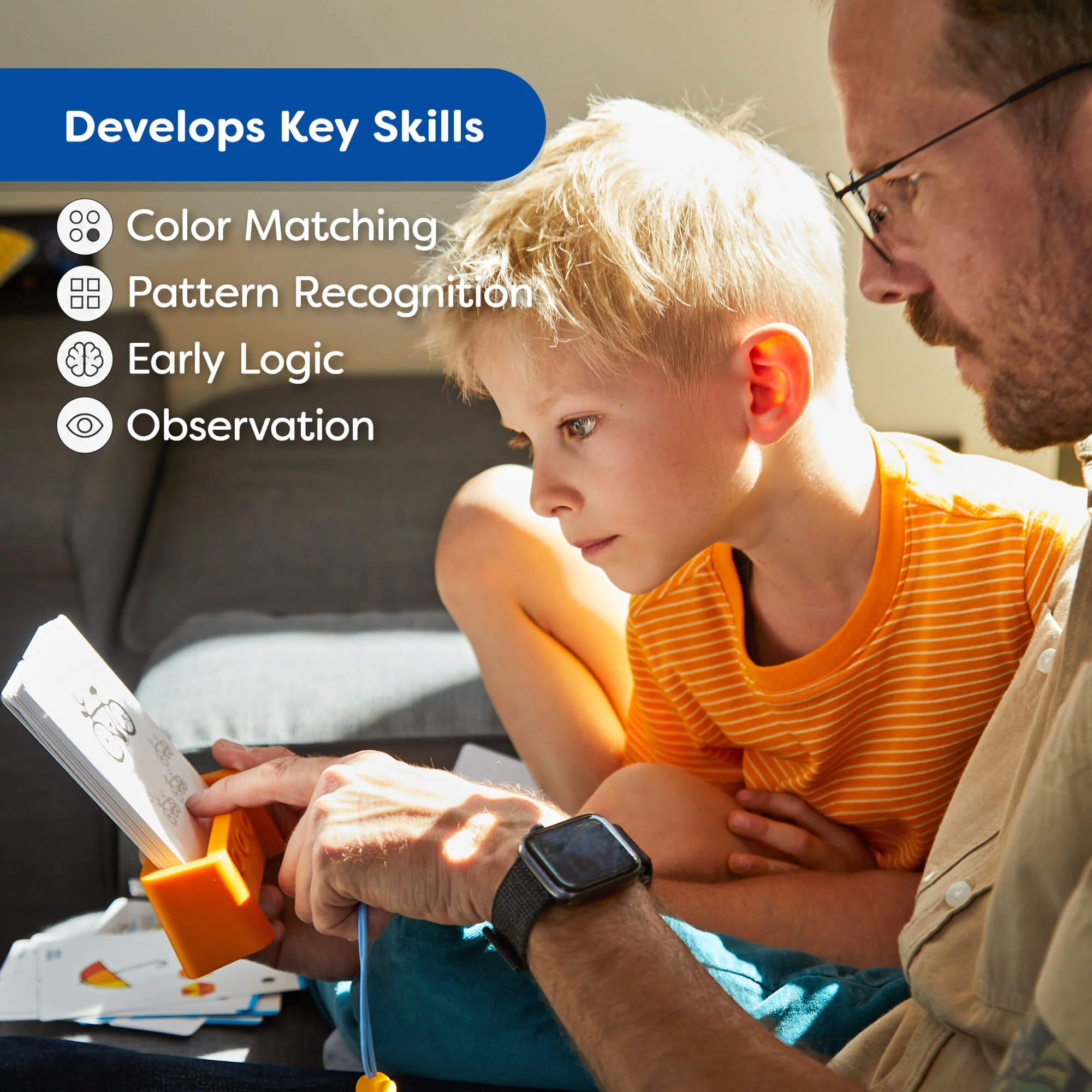 Logic! CASE 6+ Starter Set Visual Puzzle Game for Kids