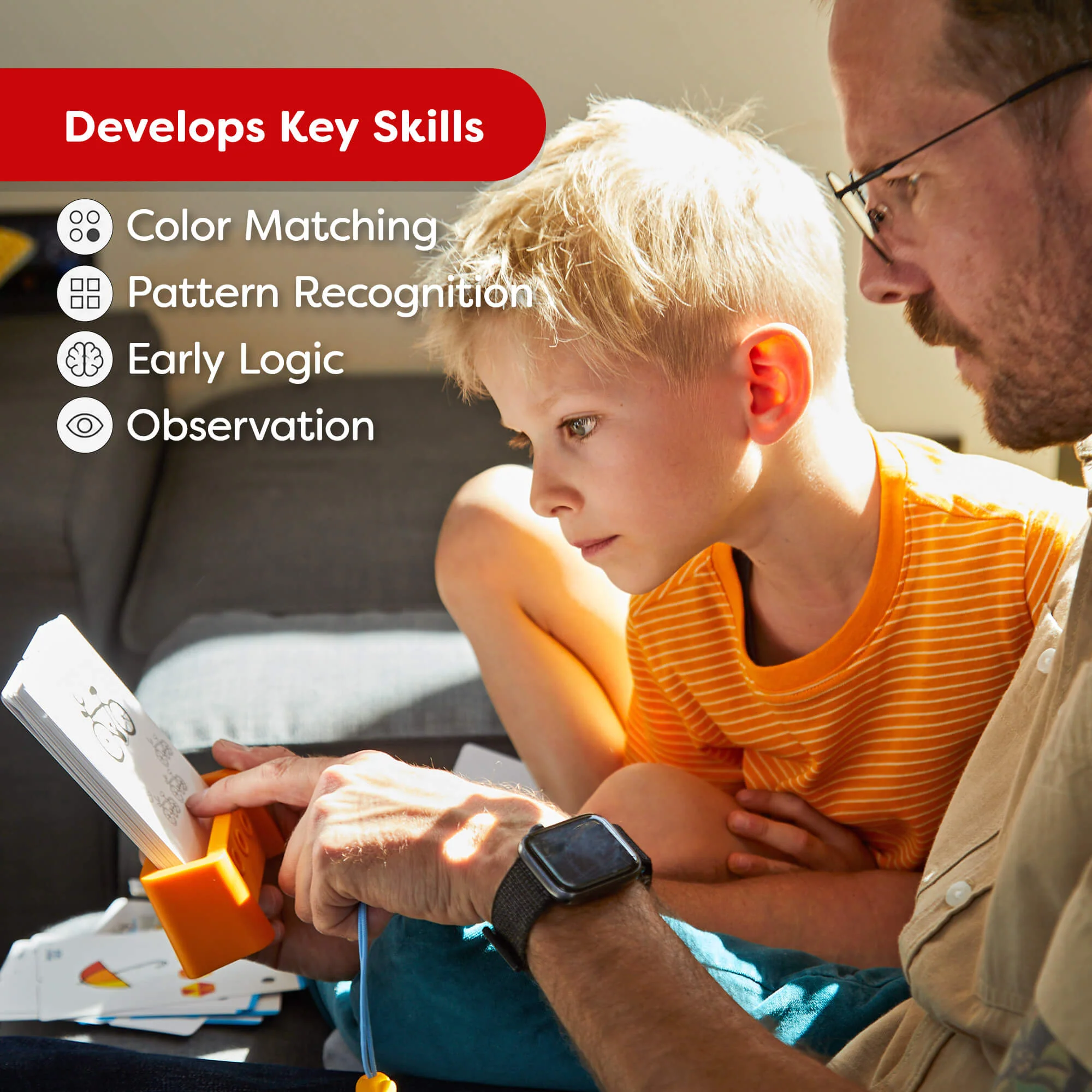 Logic! CASE 7+ Starter Set Puzzle Game for Confident Young Thinkers