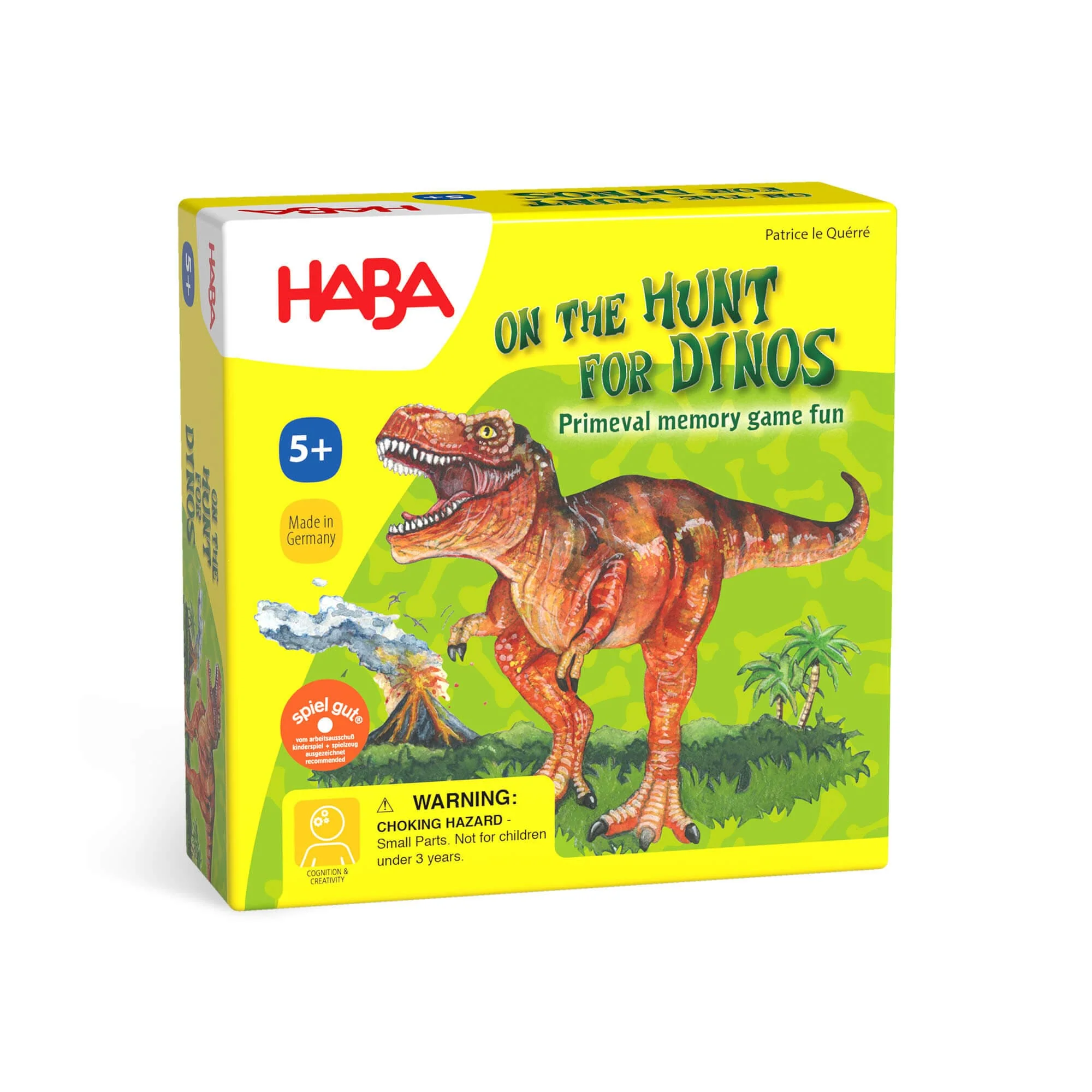 On the Hunt for Dinos Mini Game Memory Adventure for 2-4 Players