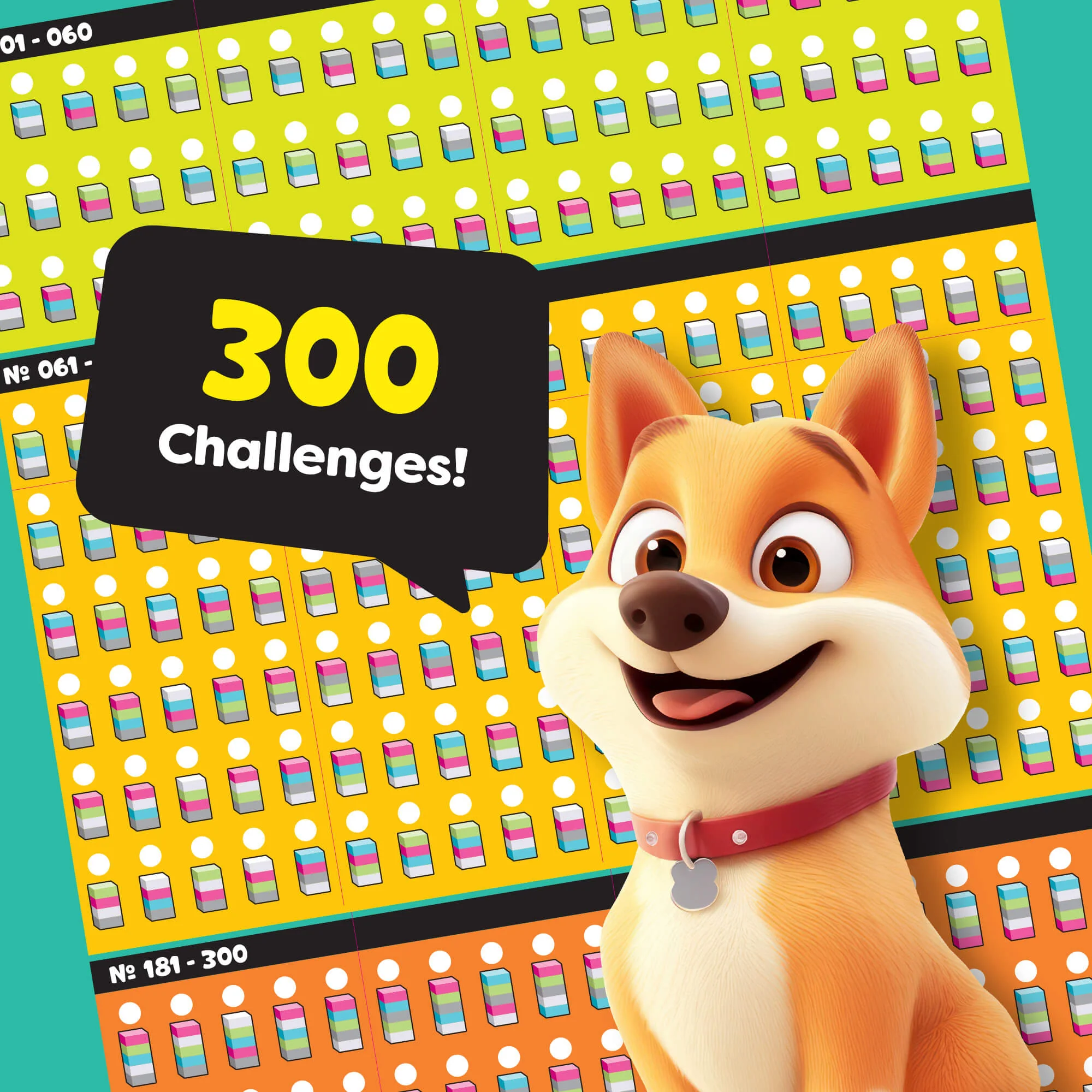 HABA Stacking Challenge Bundle with Unicorn, Animal, and Vehicle Kits