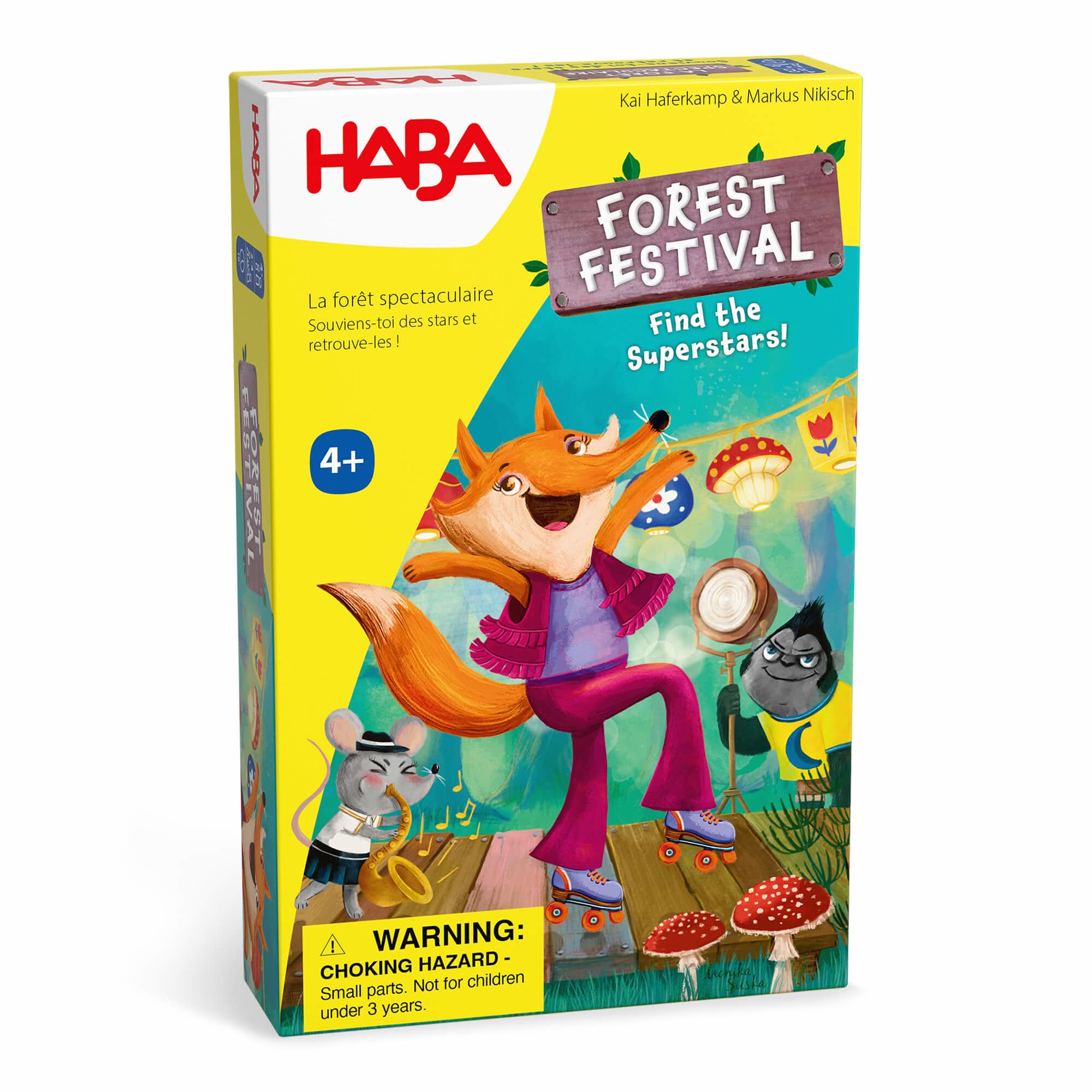 Forest Festival Memory Game for 2-4 Players