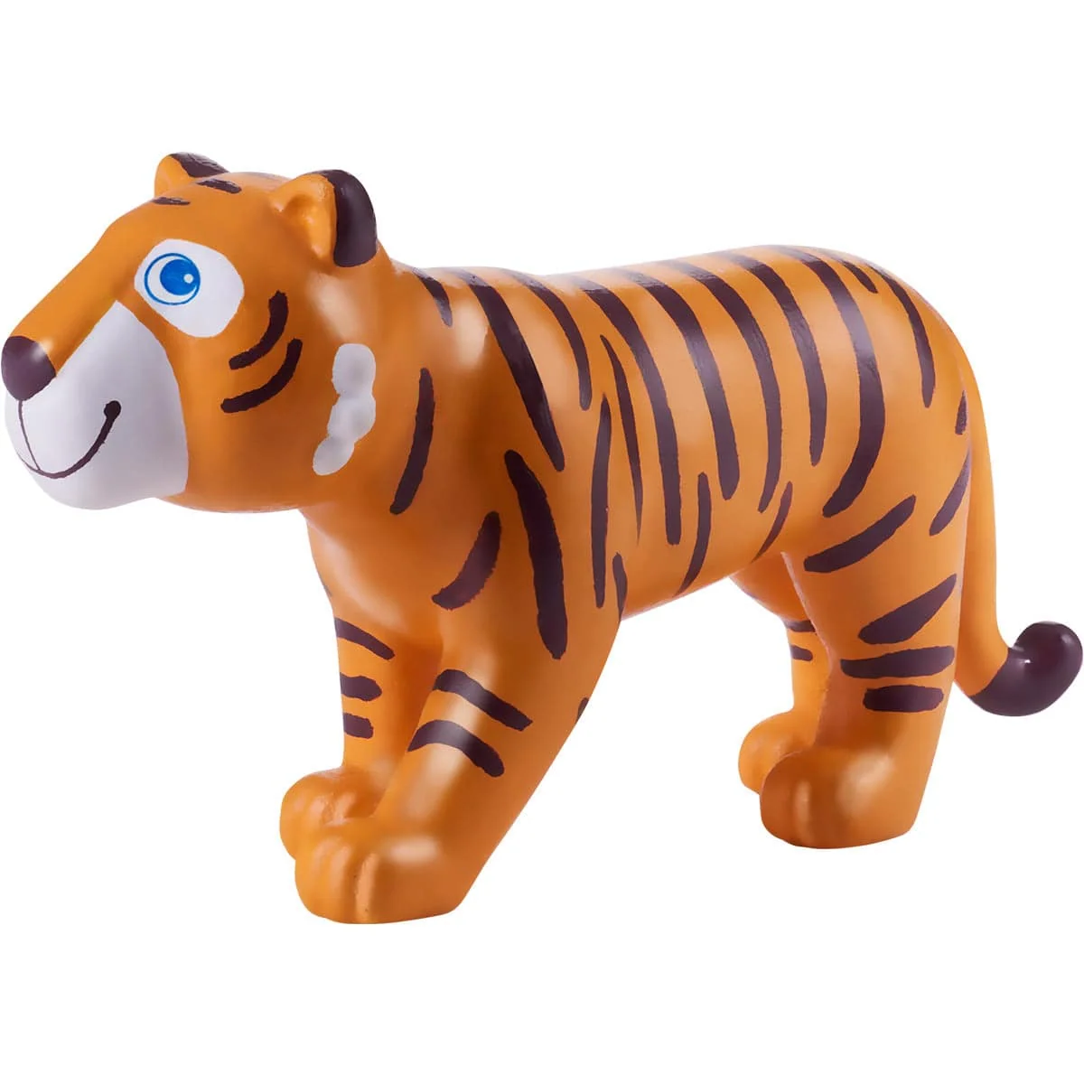HABA Little Friends Tiger Figure in Golden Yellow Stripes