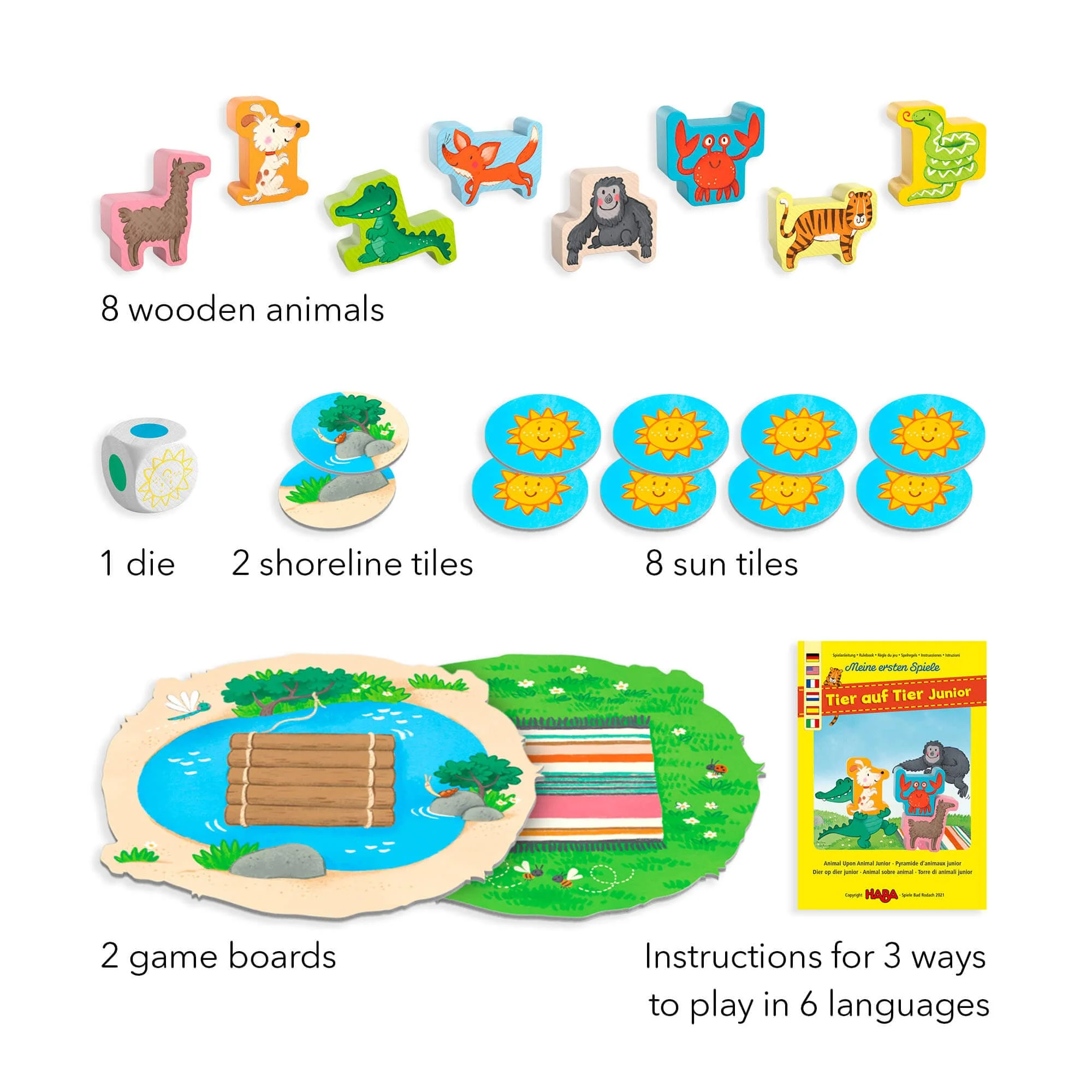 My Very First Games Animal Upon Animal Junior Stacking Game