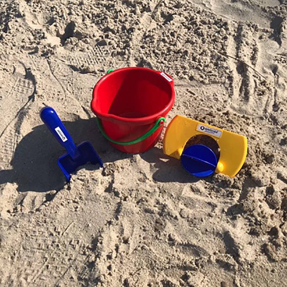 Spielstabil Bucket Mill 3-Piece Set for Sand and Water Play