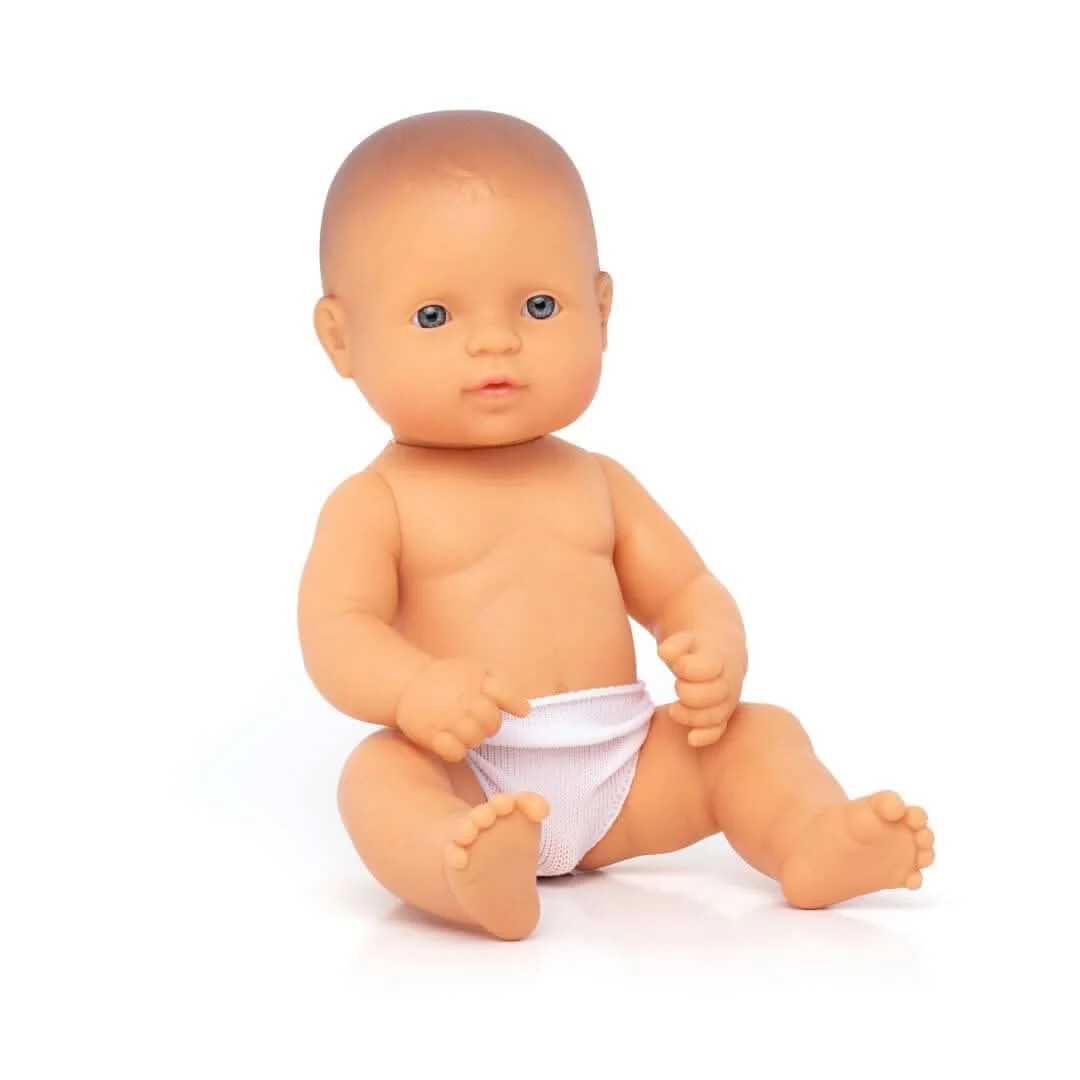 Miniland 仿真娃娃套装 含8个多元文化女孩和男孩娃娃