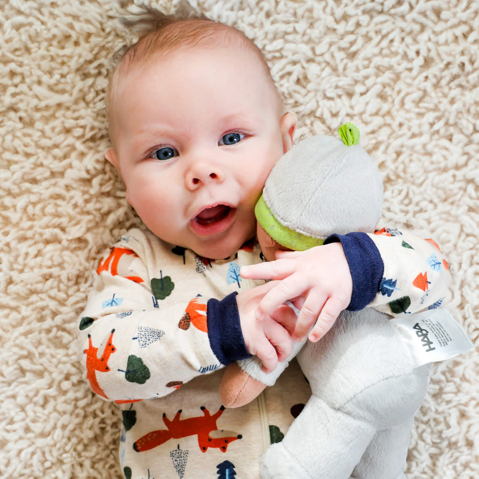 Snug Up Doll Ollie: Soft 8 Inch First Baby Doll for Newborns
