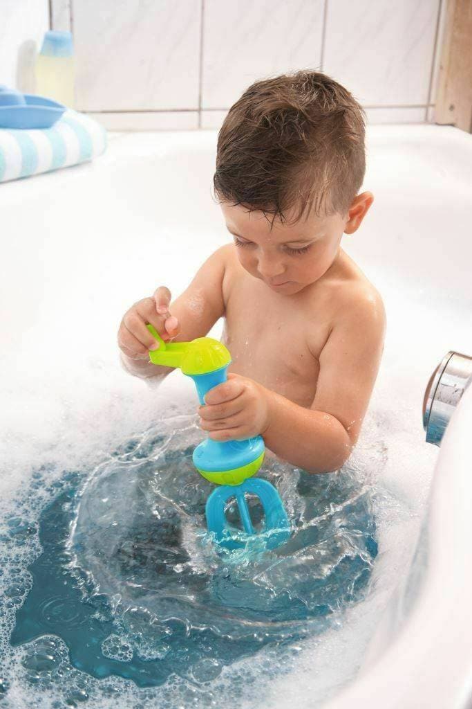 HABA Bubble Bath Whisk in Blue for Tub and Water Table Play