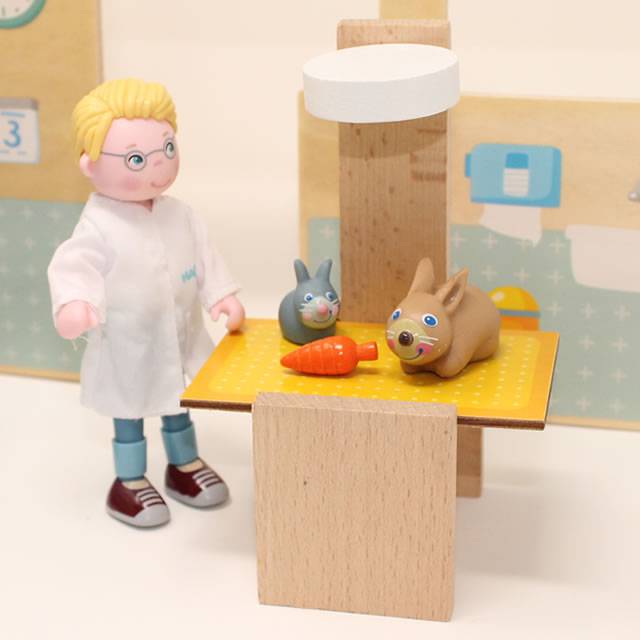 Little Friends Doctor Andreas Bendable Doll with Removable Lab Coat