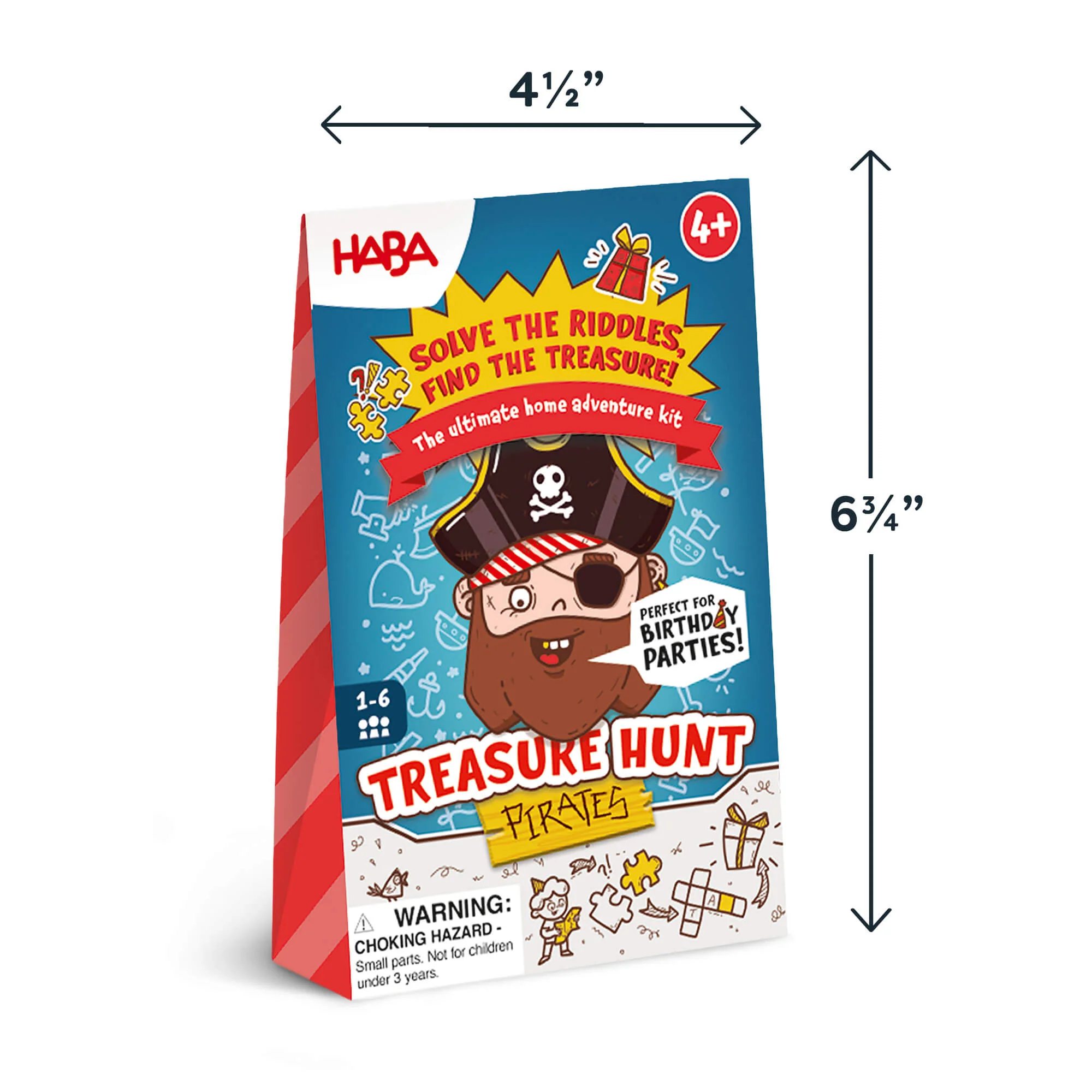 HABA 儿童海盗寻宝派对游戏