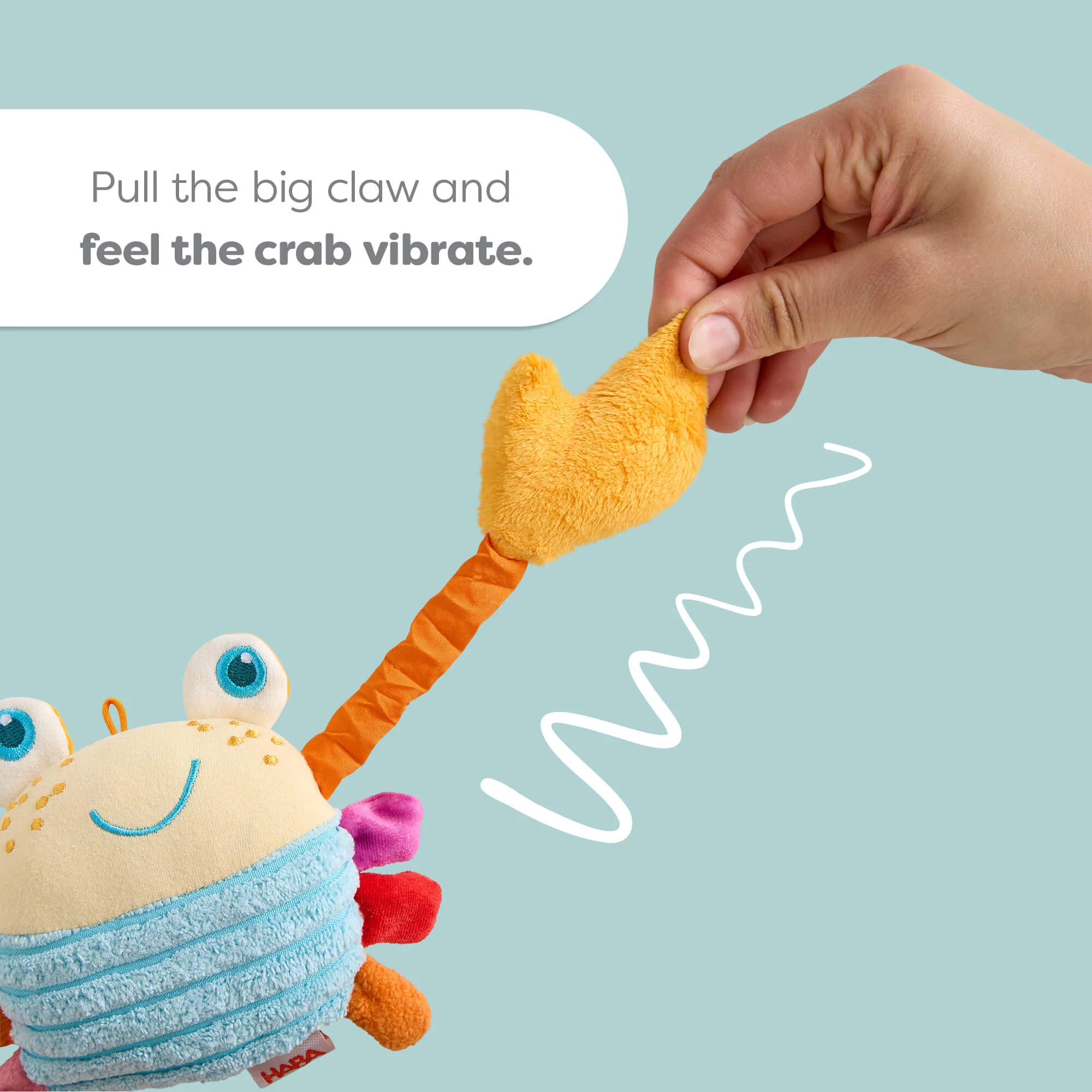 HABA Crabby 振动爪感官婴儿玩具