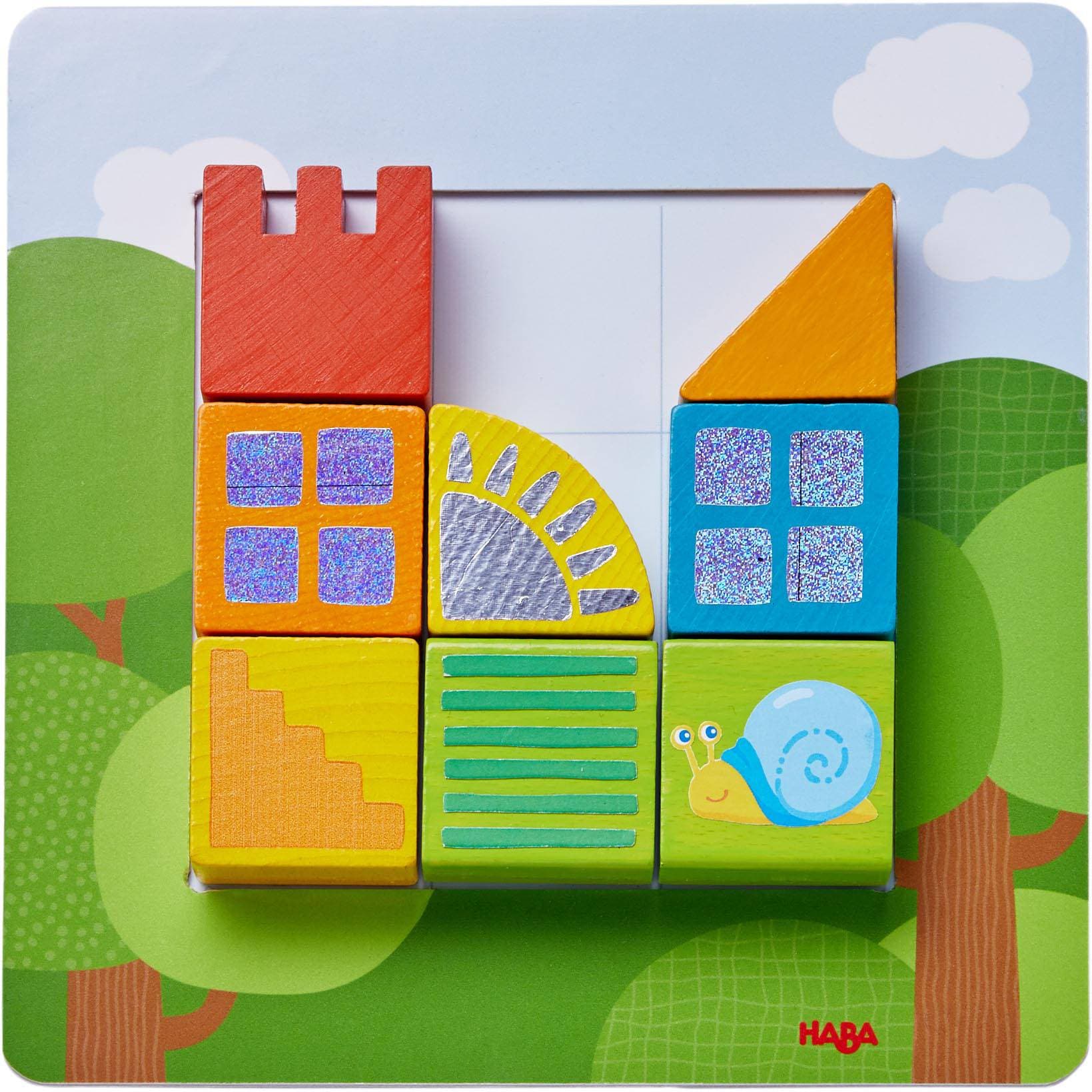 Animal Squares Arranging Game with Frog, Cat and Mouse