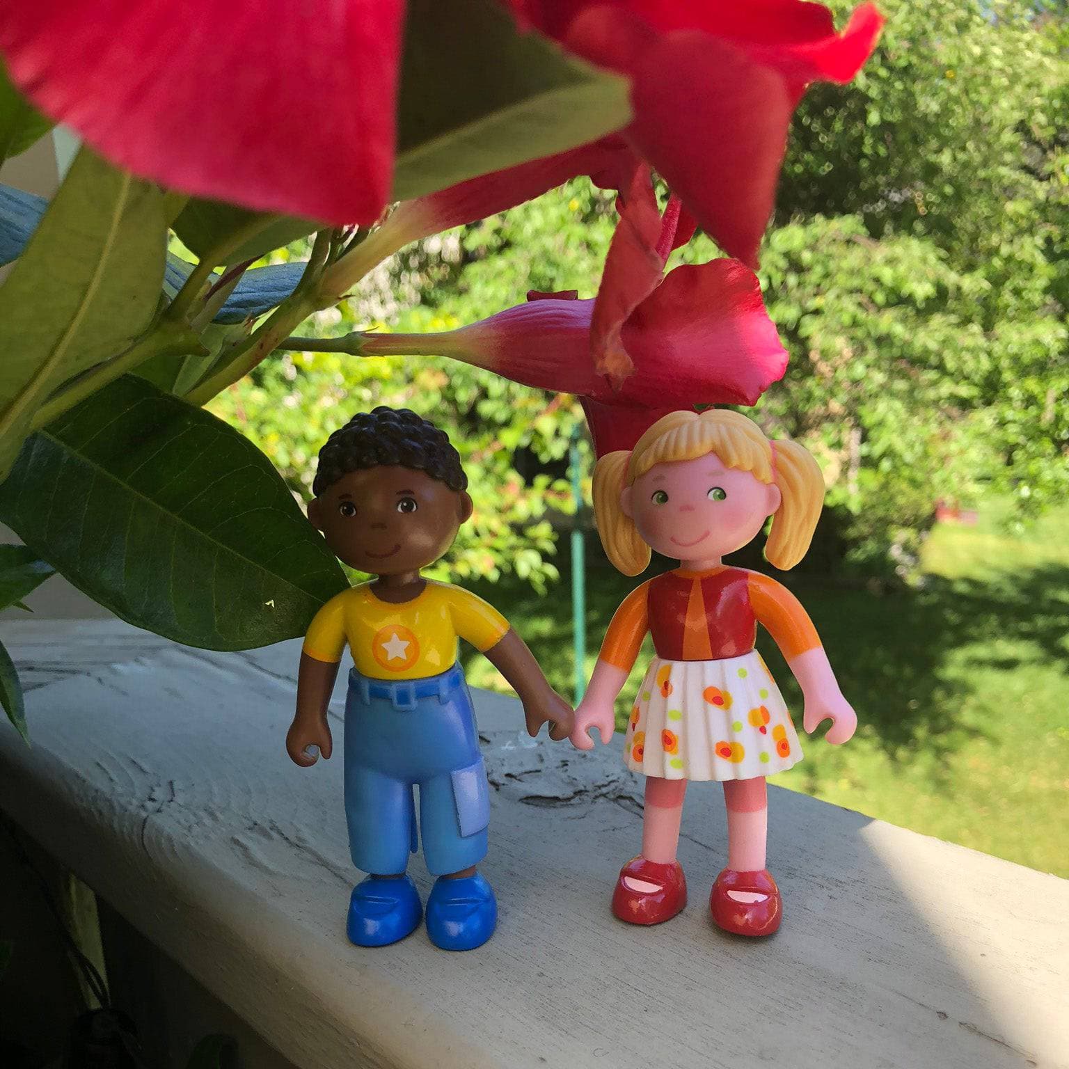 Little Friends Erik Doll in Yellow Shirt and Blue Jeans