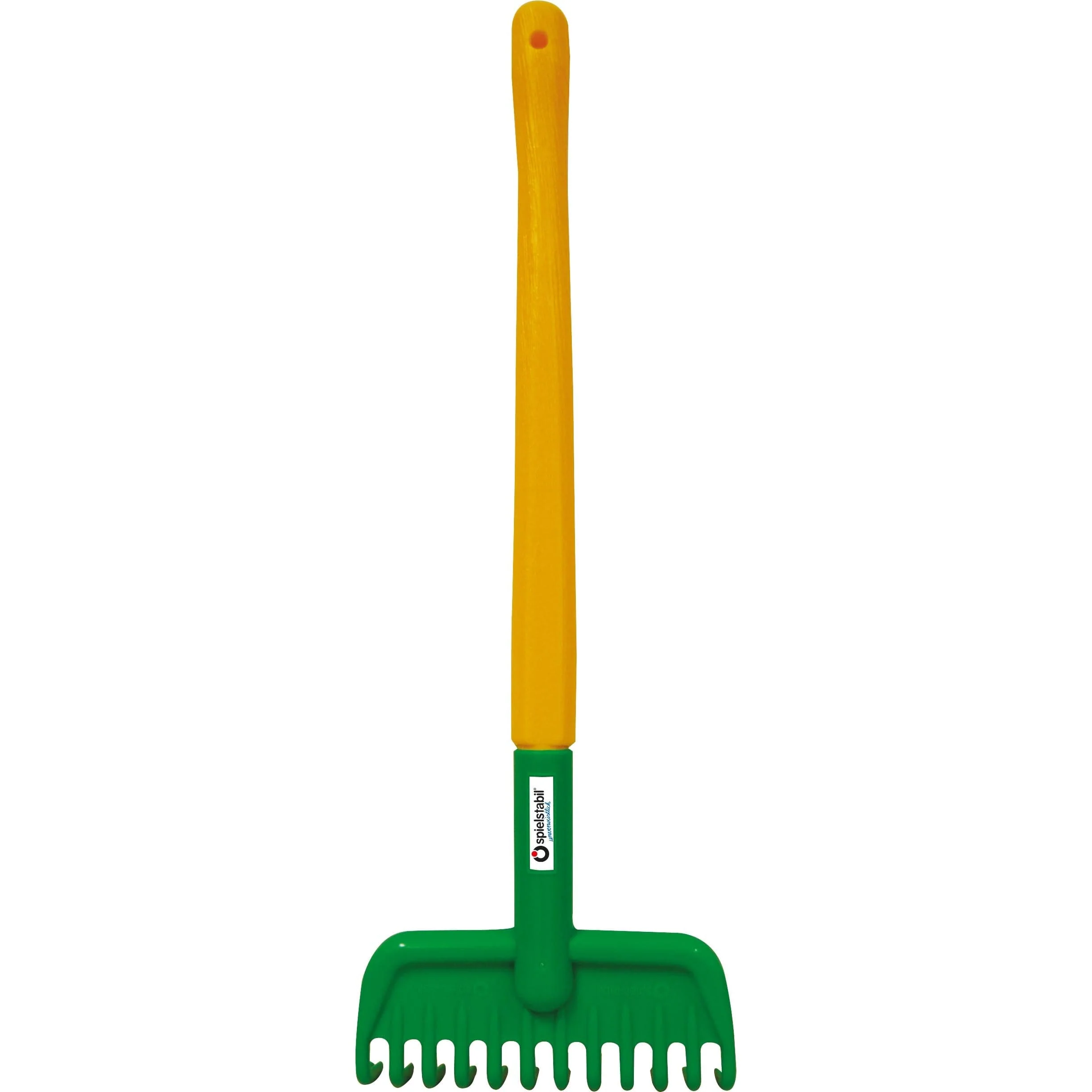 Spielstabil Children's Long Handled Garden Rake for Yard and Beach
