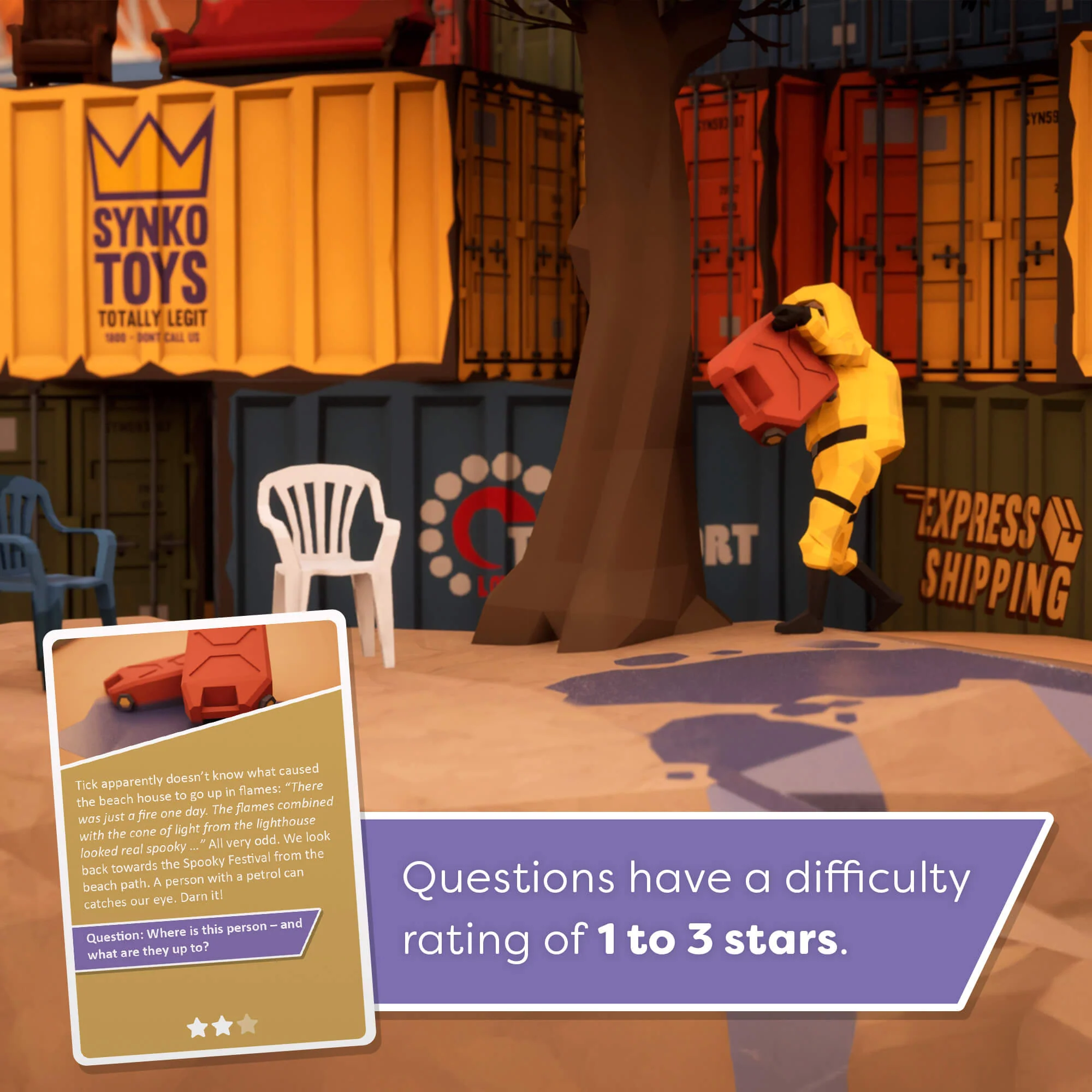 Point of View: Spooky Festival Cooperative Mystery Game for 2-8 Players