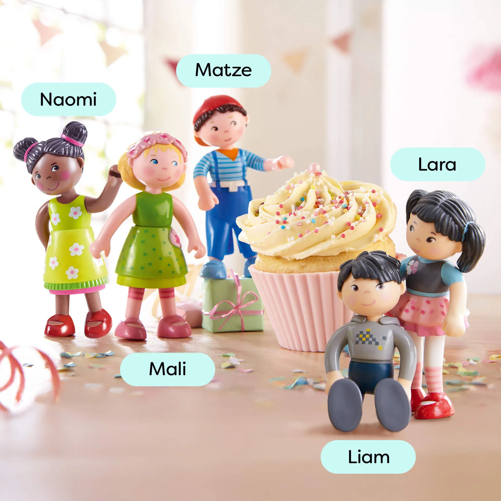 Little Friends Doll Bundle - Best Friends Set of 5 Figures
