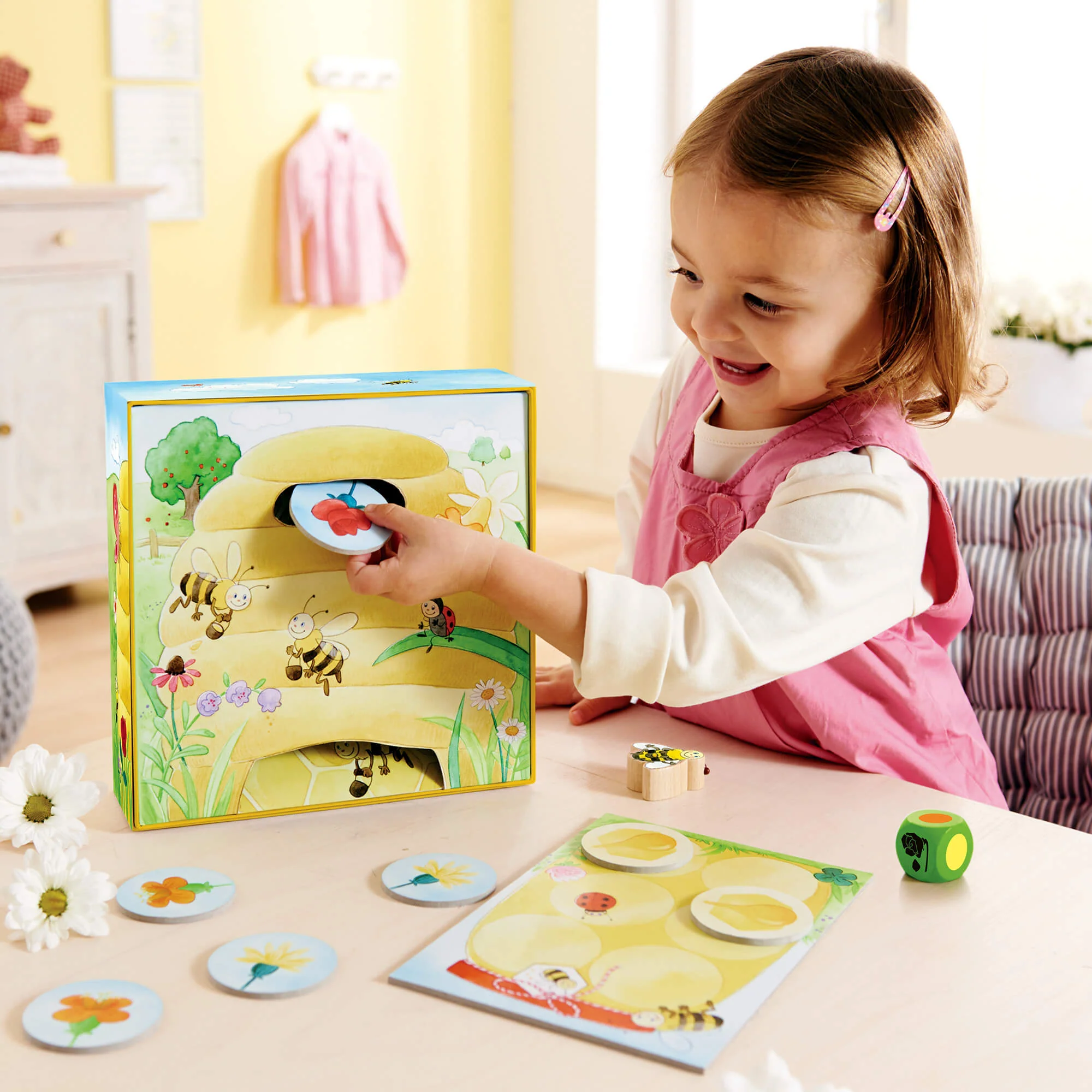 My Very First Games Hanna Honeybee Cooperative Toddler Game for Ages 2+