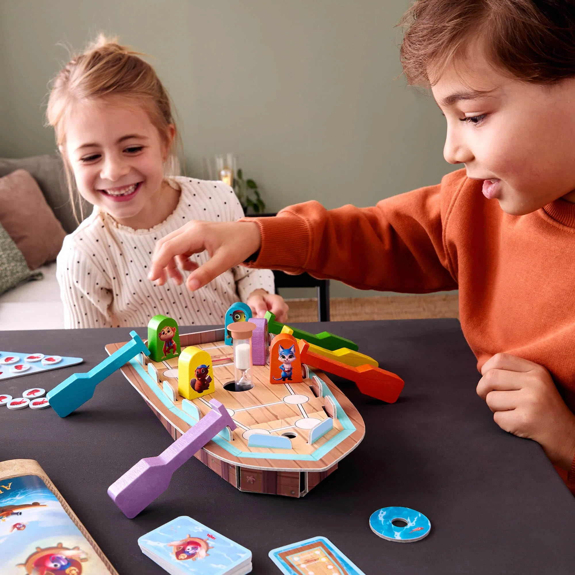 Capt'n Pepe Treasure Ahoy Cooperative Legacy Game for 2-5 Players